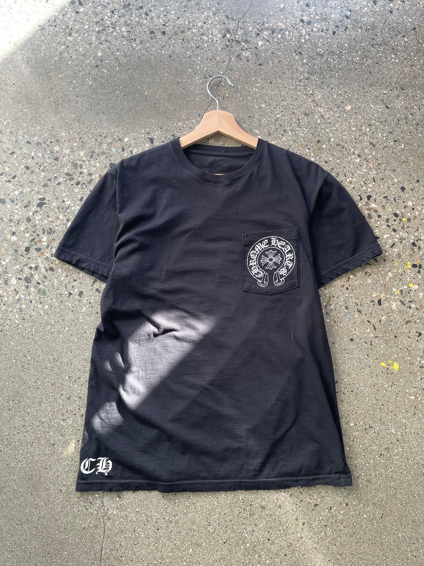(L) 2000s Chrome Hearts Paris Exclusive Horseshoe Tee