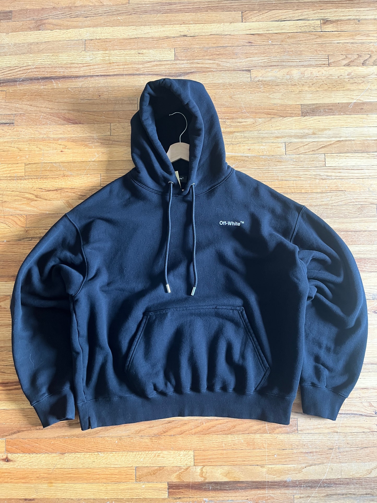 (XL) Offwhite Script Hoodie Pullover