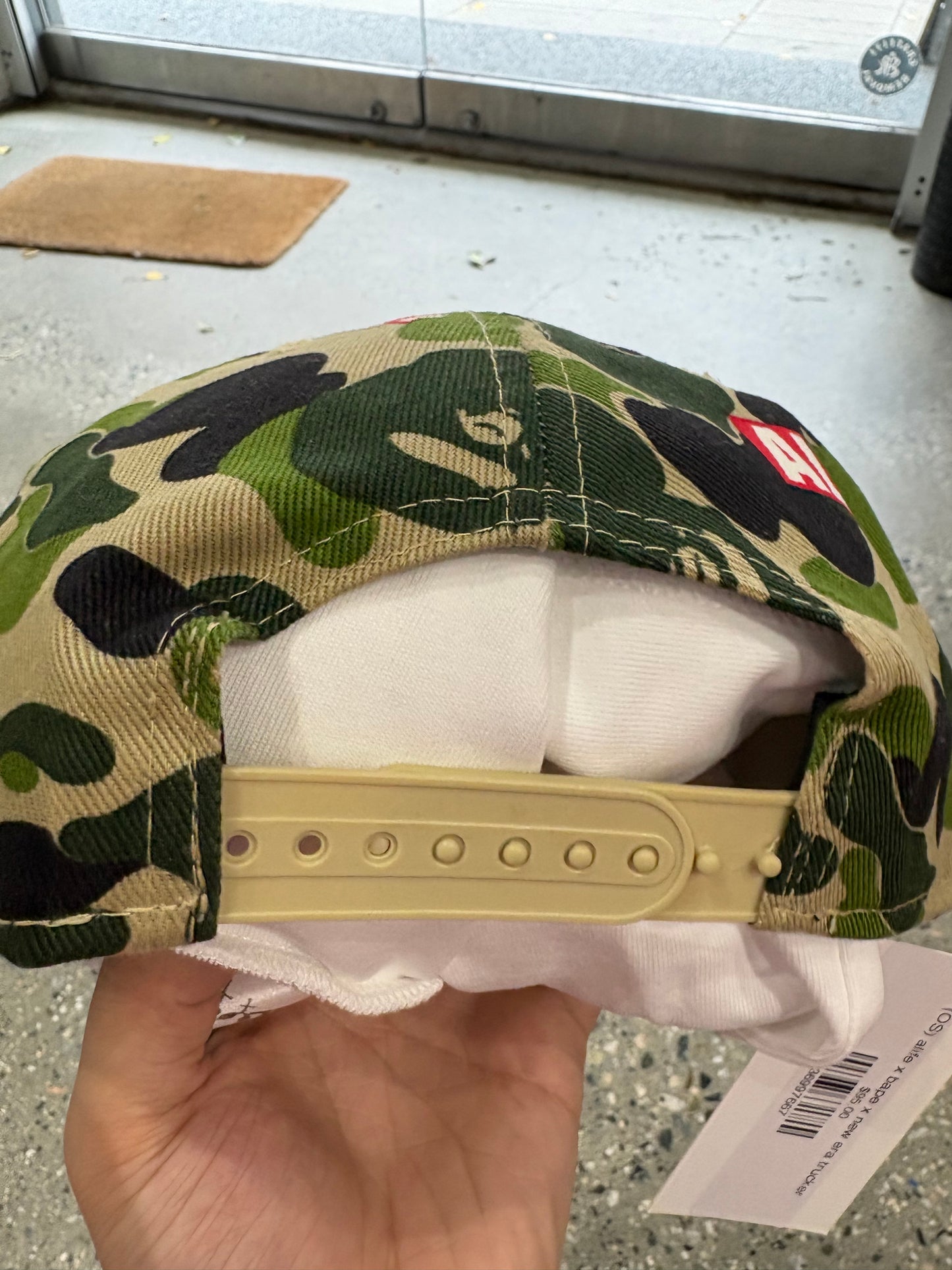 (OS) alife x bape x new era trucker