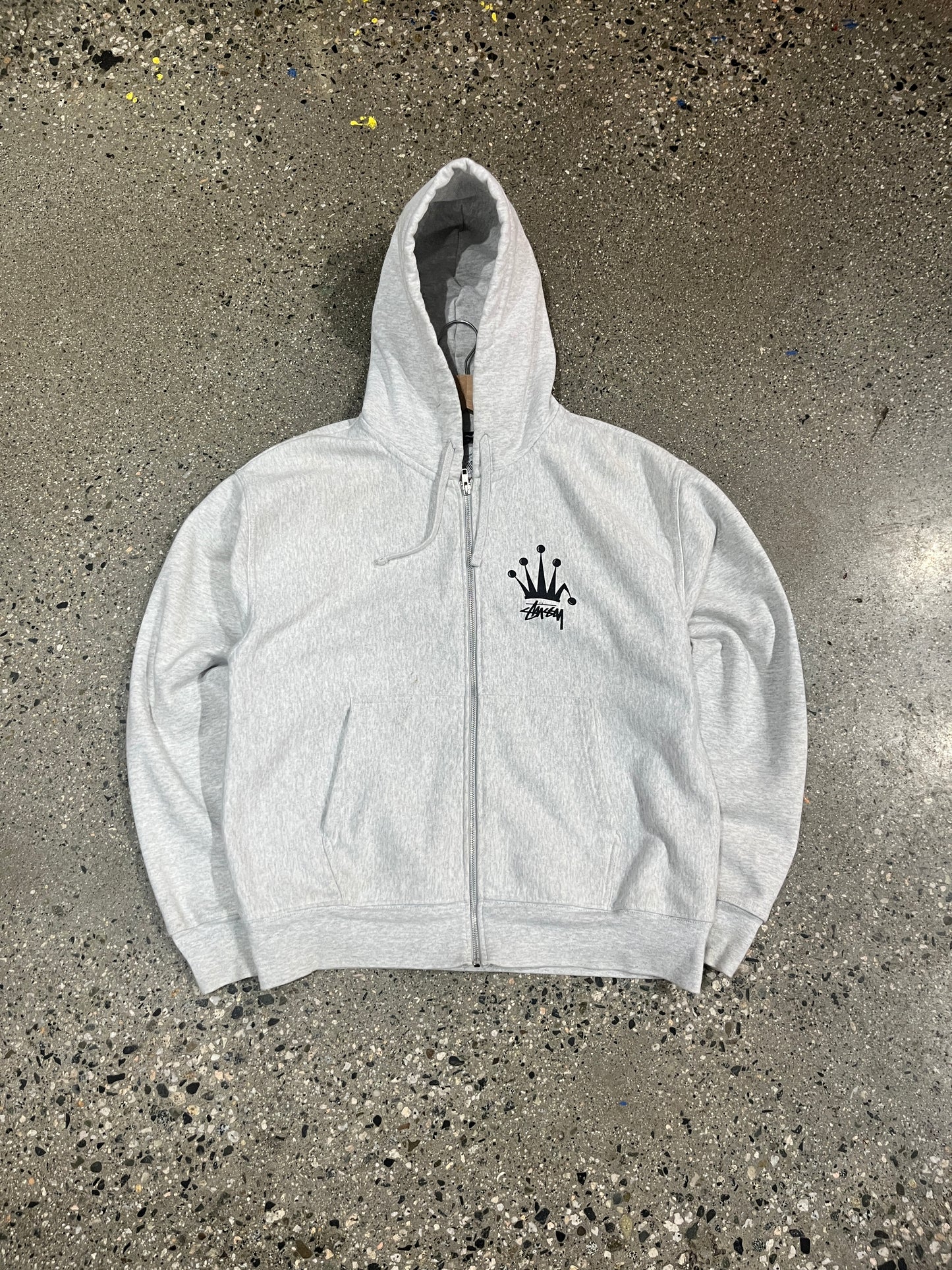 (M) Stussy Bent Crown Thick Zip Up