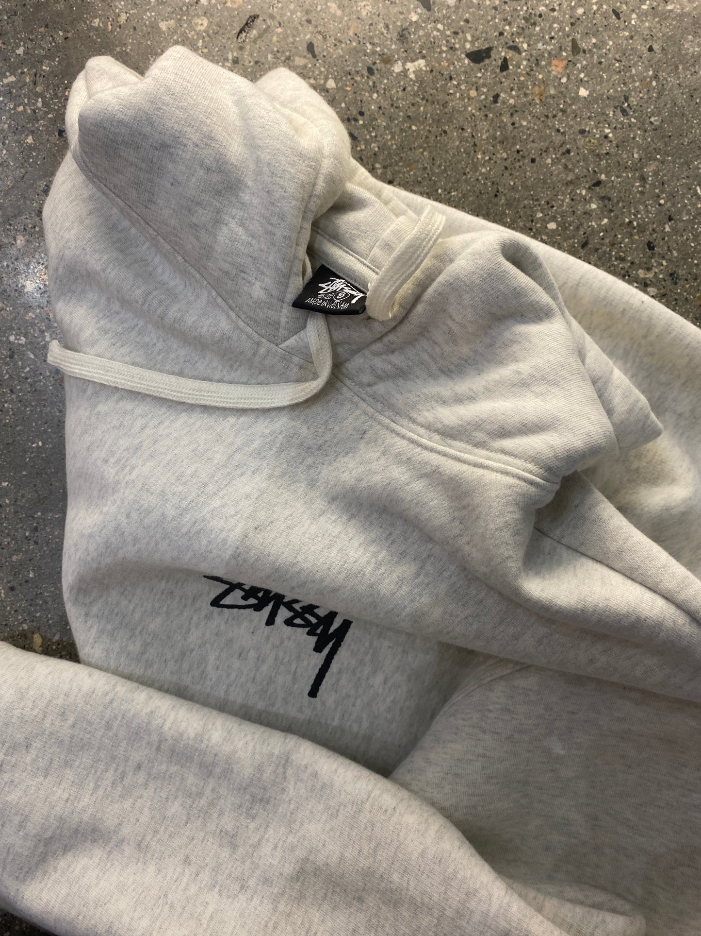 (S/M) Stussy One World One Love Thick Hoodie