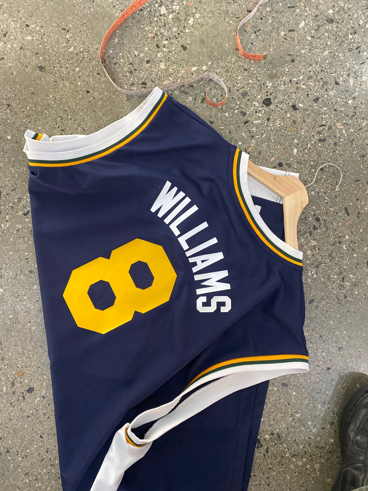 (XXL) Adidas Utah Jazz #8 Williams Jersey