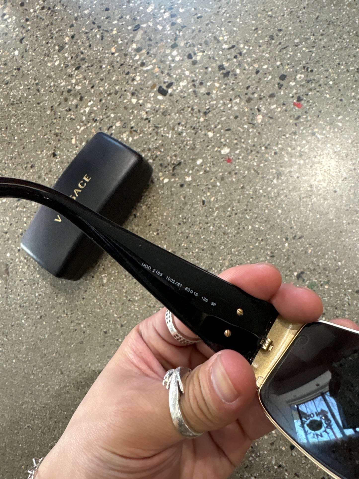 (OS) Versace VE2163 Sunglasses (with case)