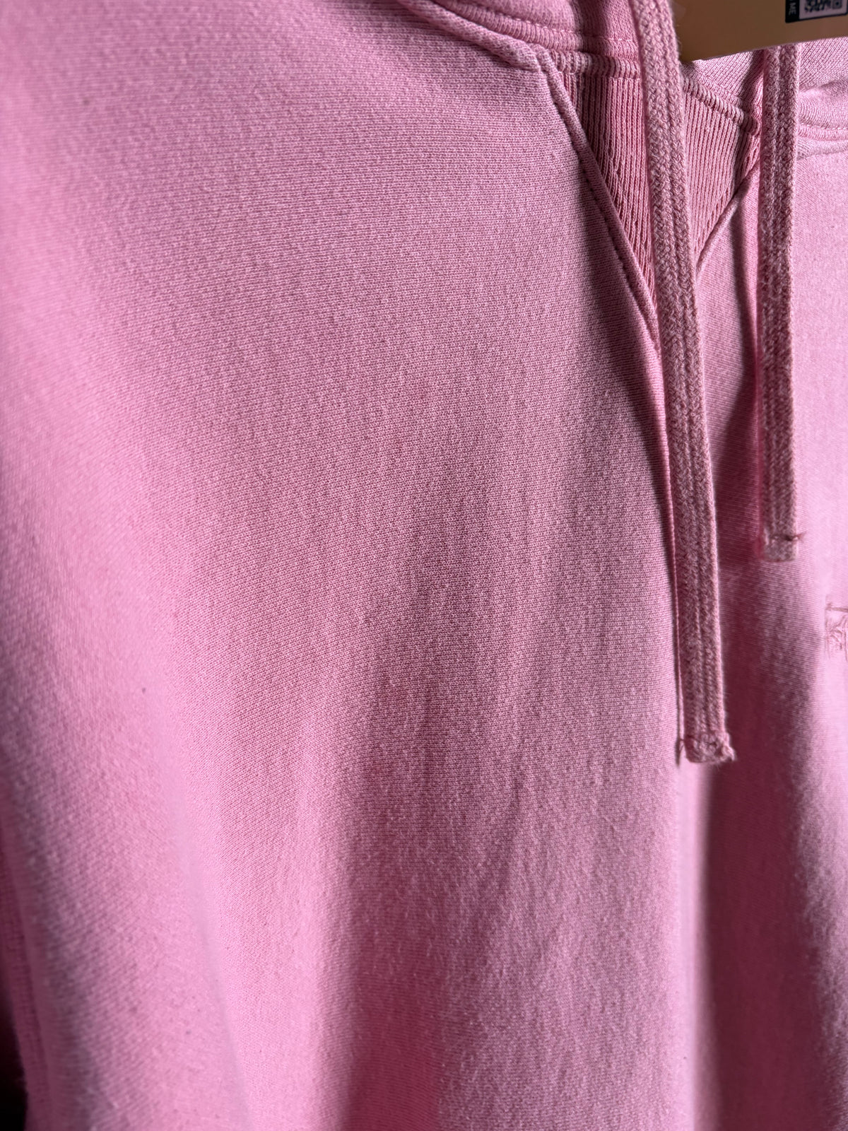 (M) Stussy tonal pink hoodie