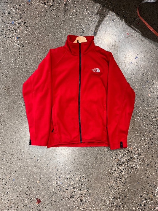 (S) TNF RED FLEECE