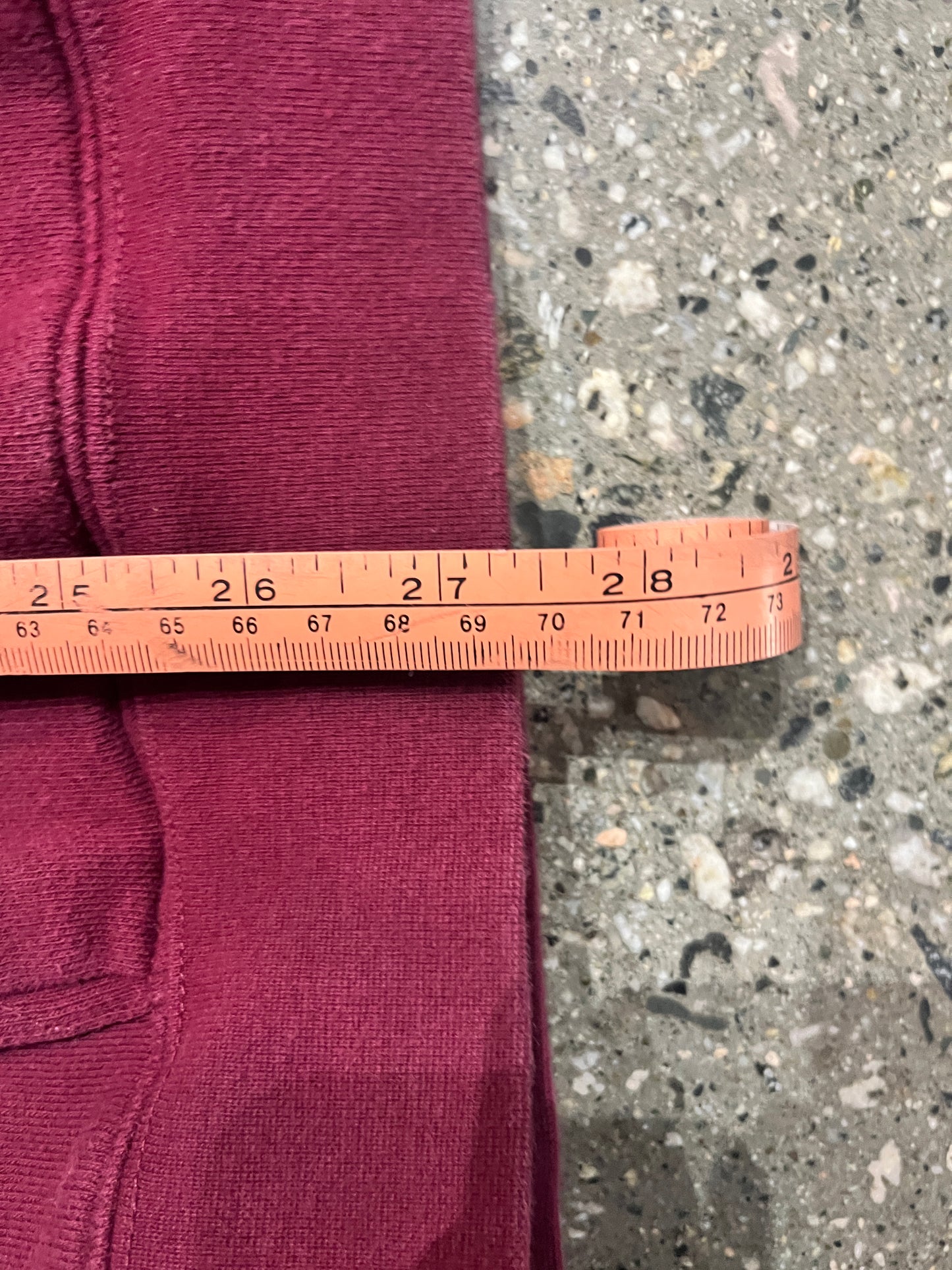 (XL) Stussy Burgundy S Hoodie