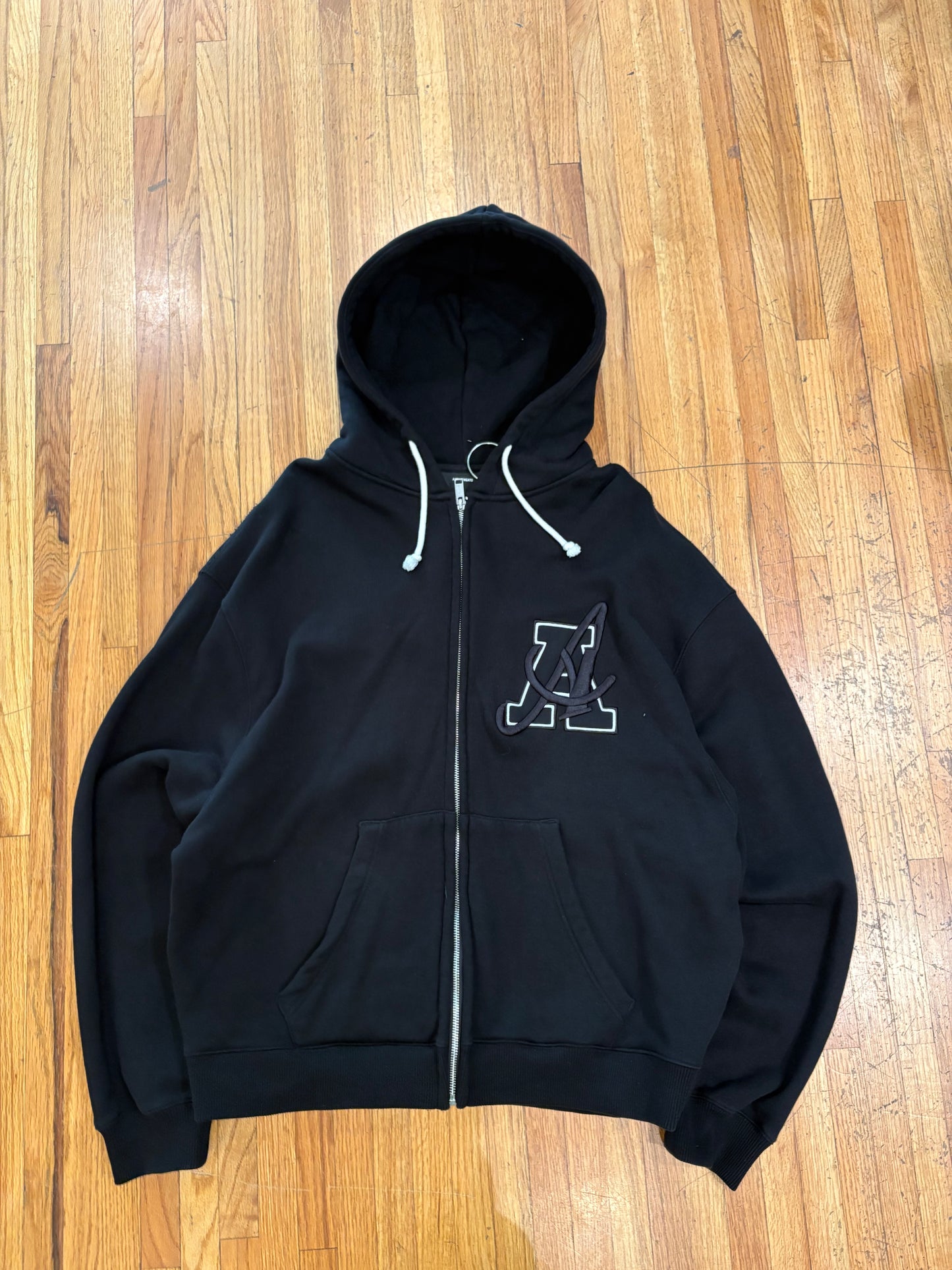 (XL) Axel Arigato Heavy Terry Cotton Zip