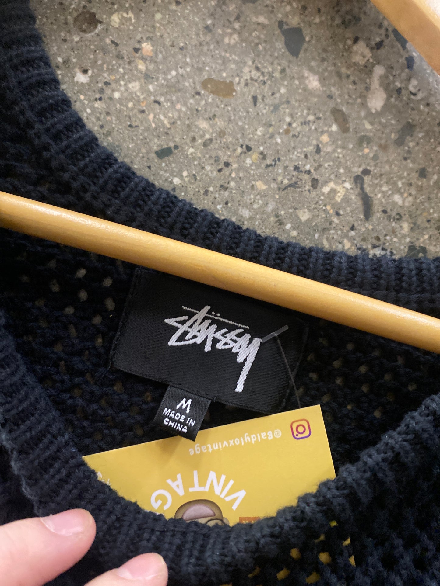 (M/L) Stussy O’Dyed Mesh Vest