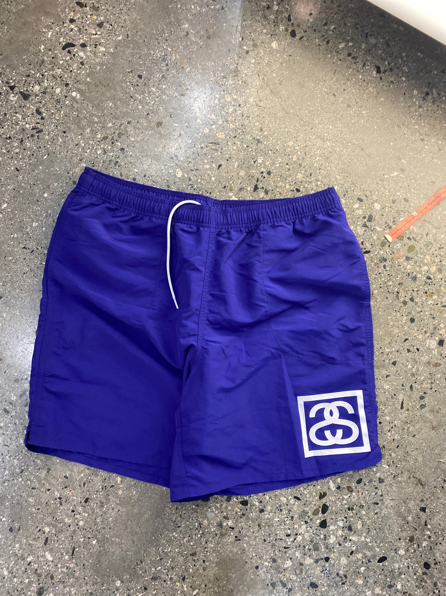 (L) Stussy Box Logo Shorts