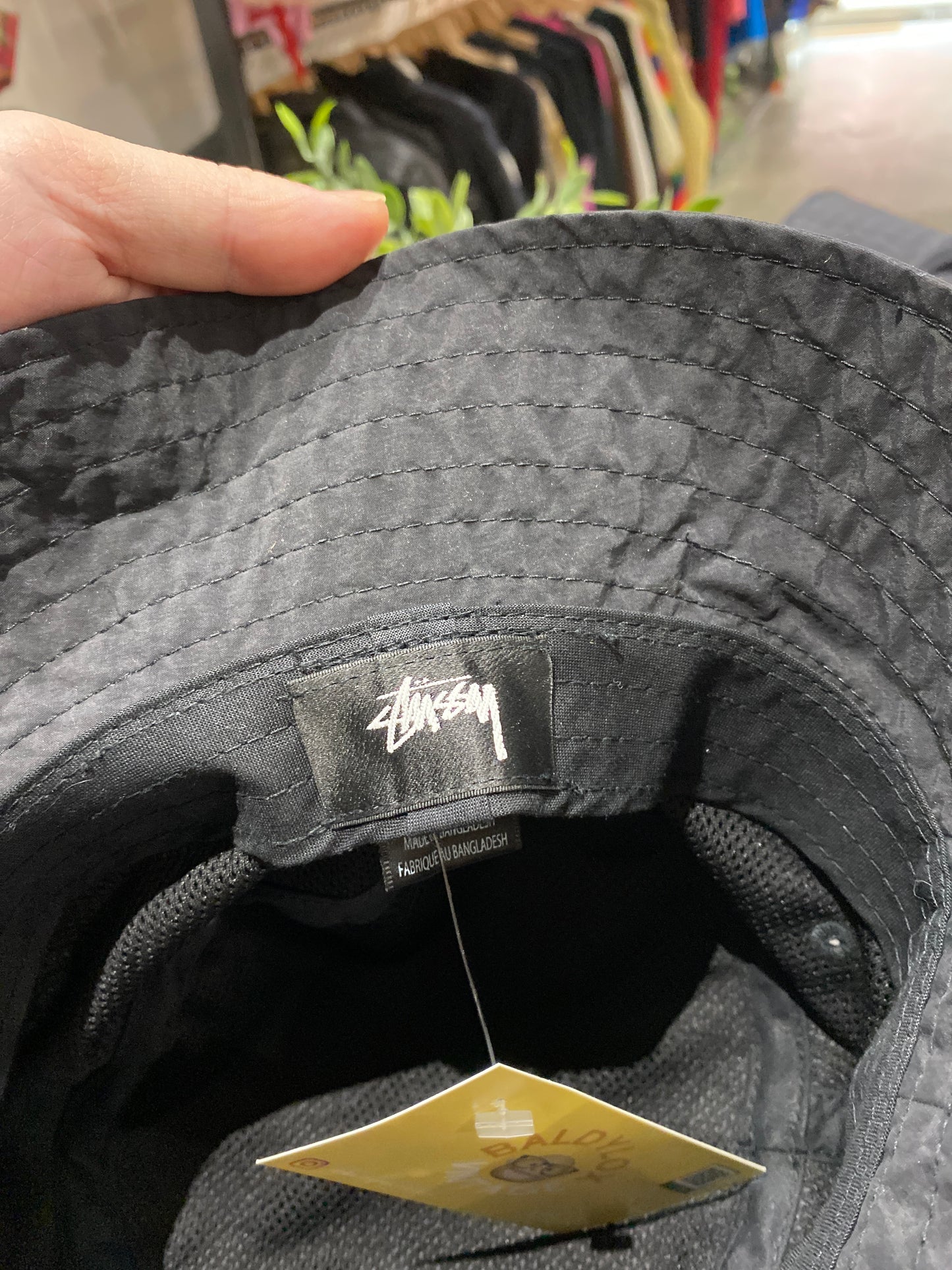 (OS) Stussy Black Bucket