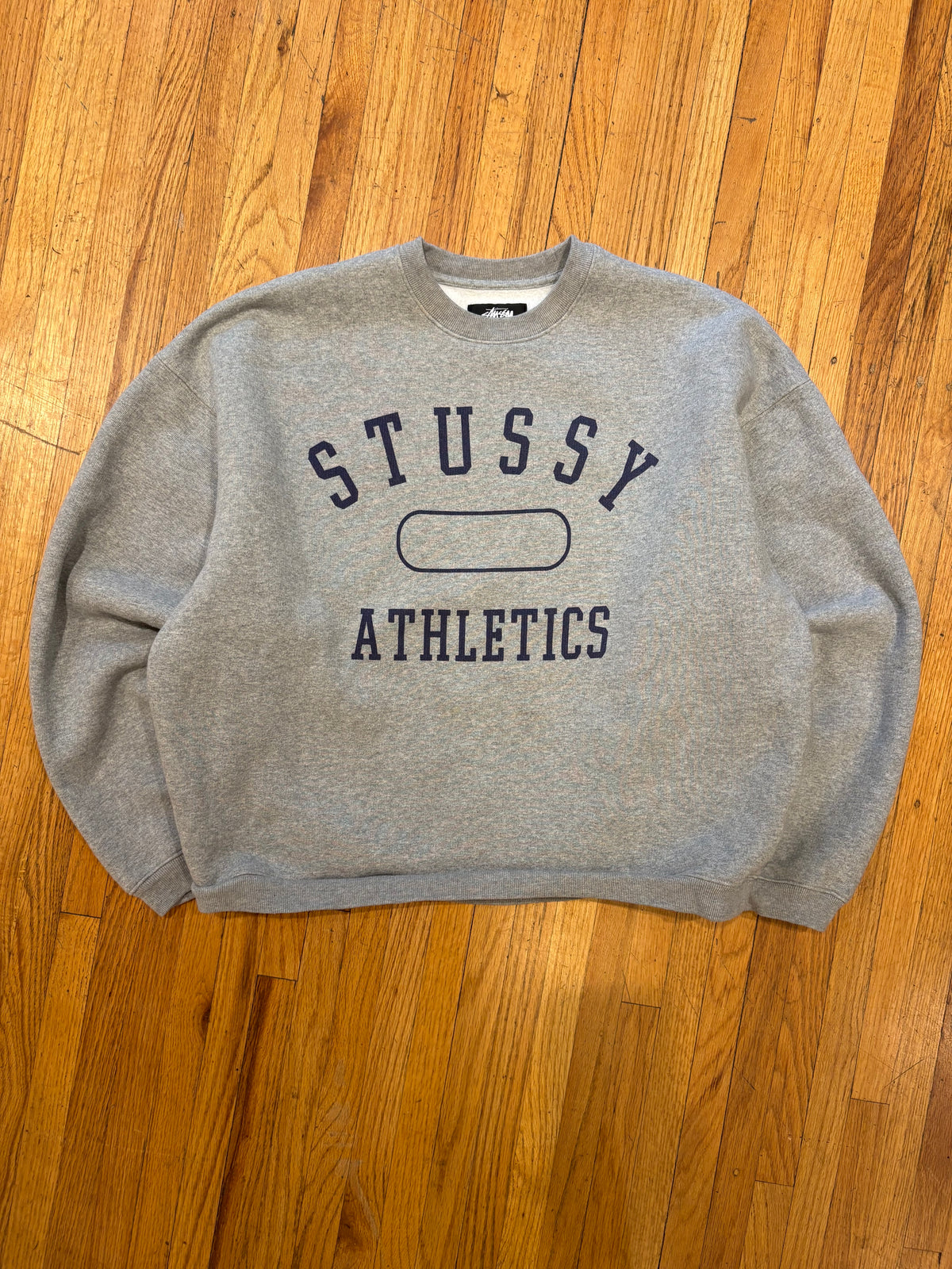 (L) Stussy Athletics Super Boxy Heavy Crew