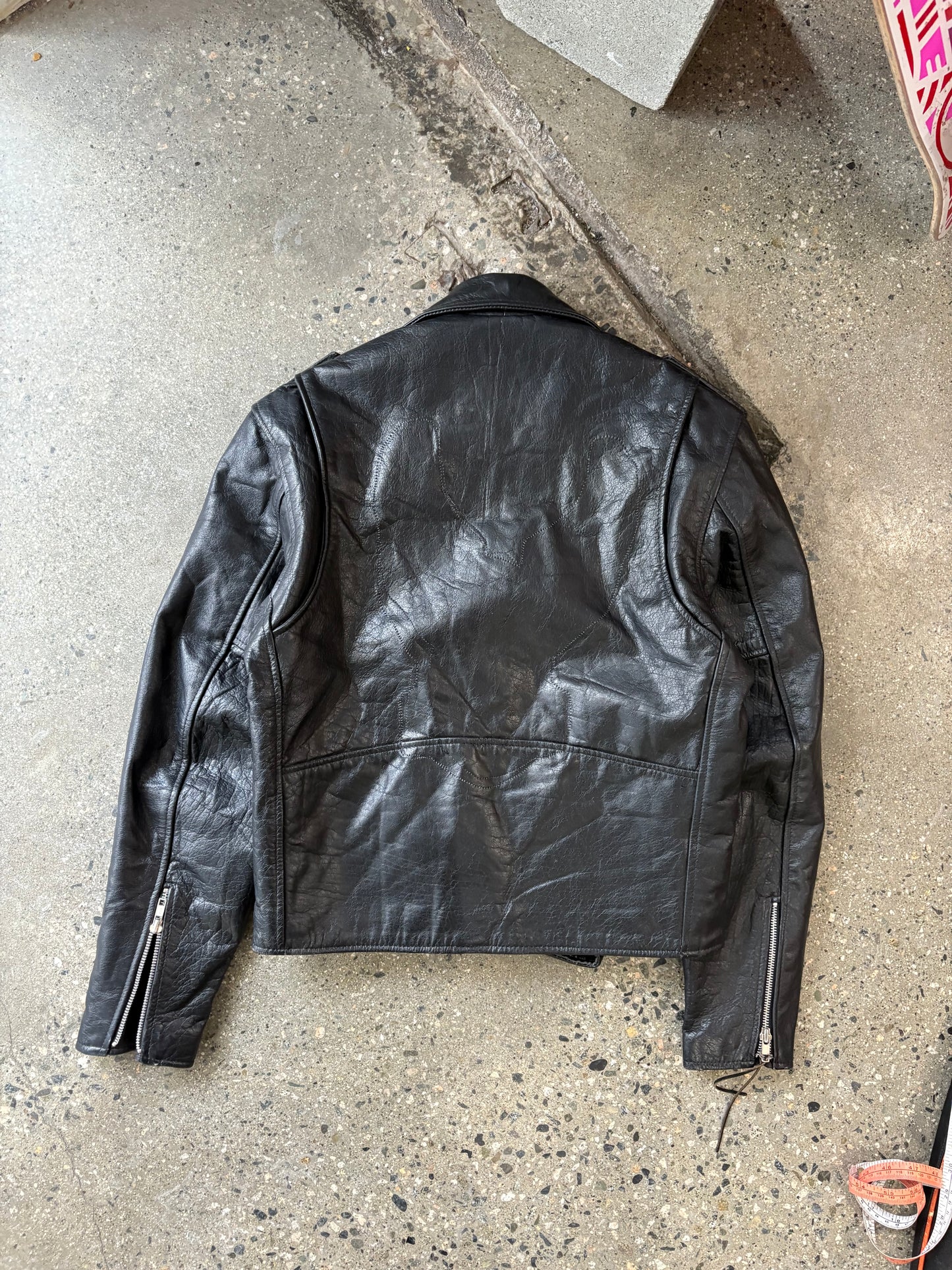 (S) X element Moto Style Leather Cropped