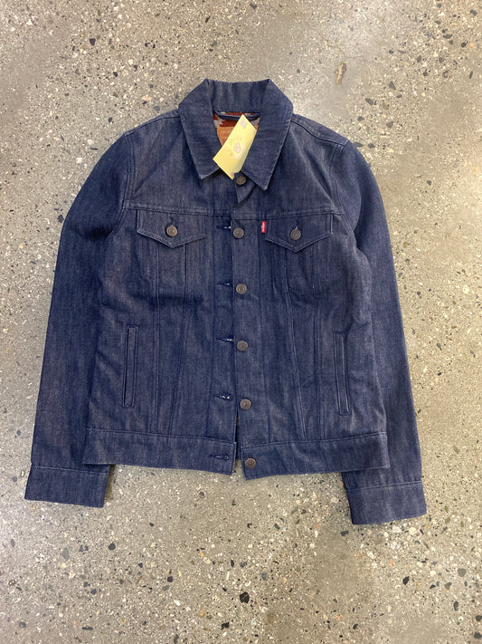 (XS) Japanese Levis Raw Denim JKT SAMPLE