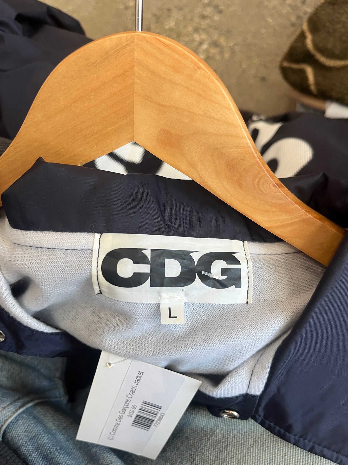 (L) Comme Des Garçons Coach Jacket