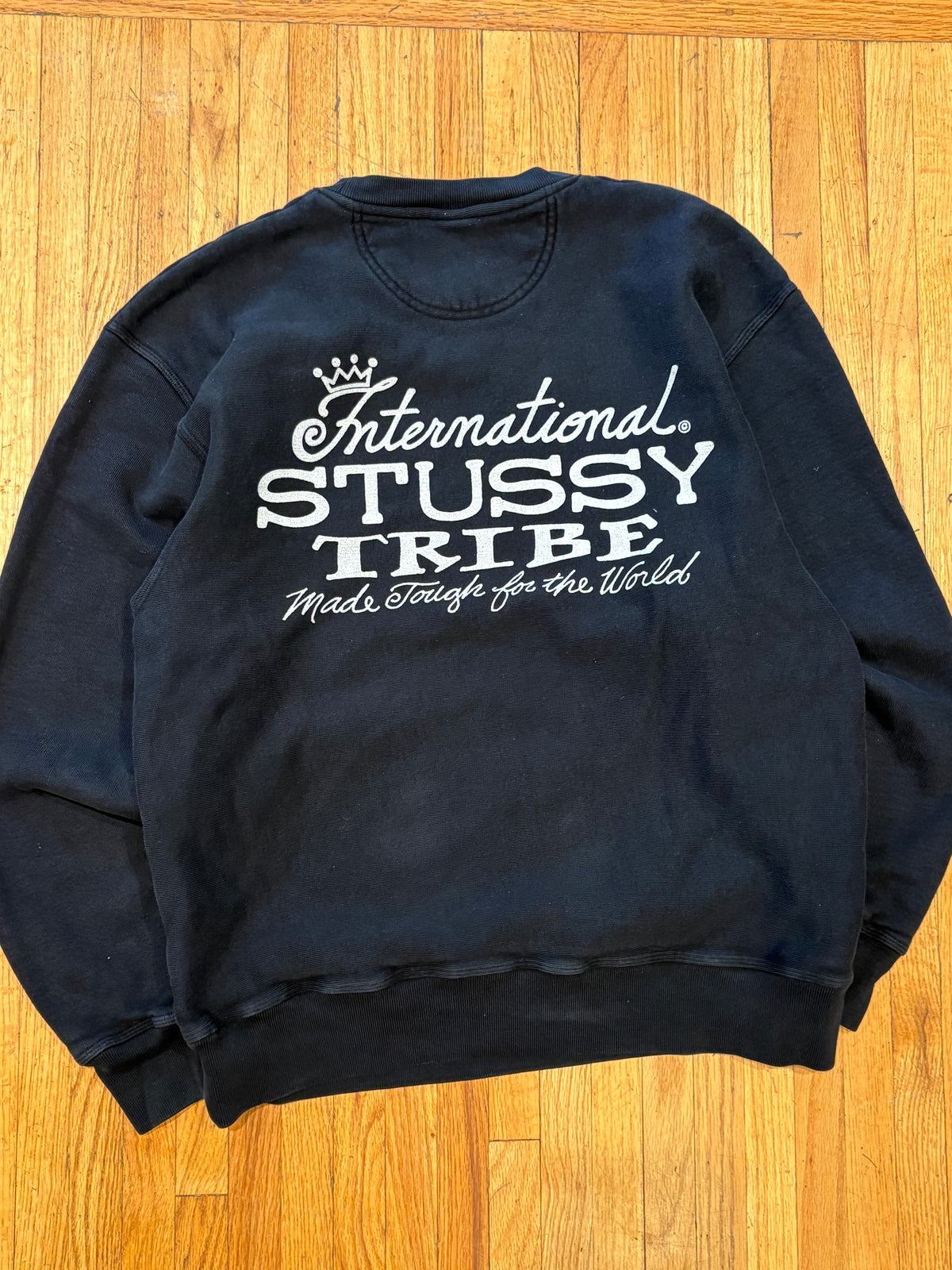 (L) Stüssy Thick International Tribe Crewneck