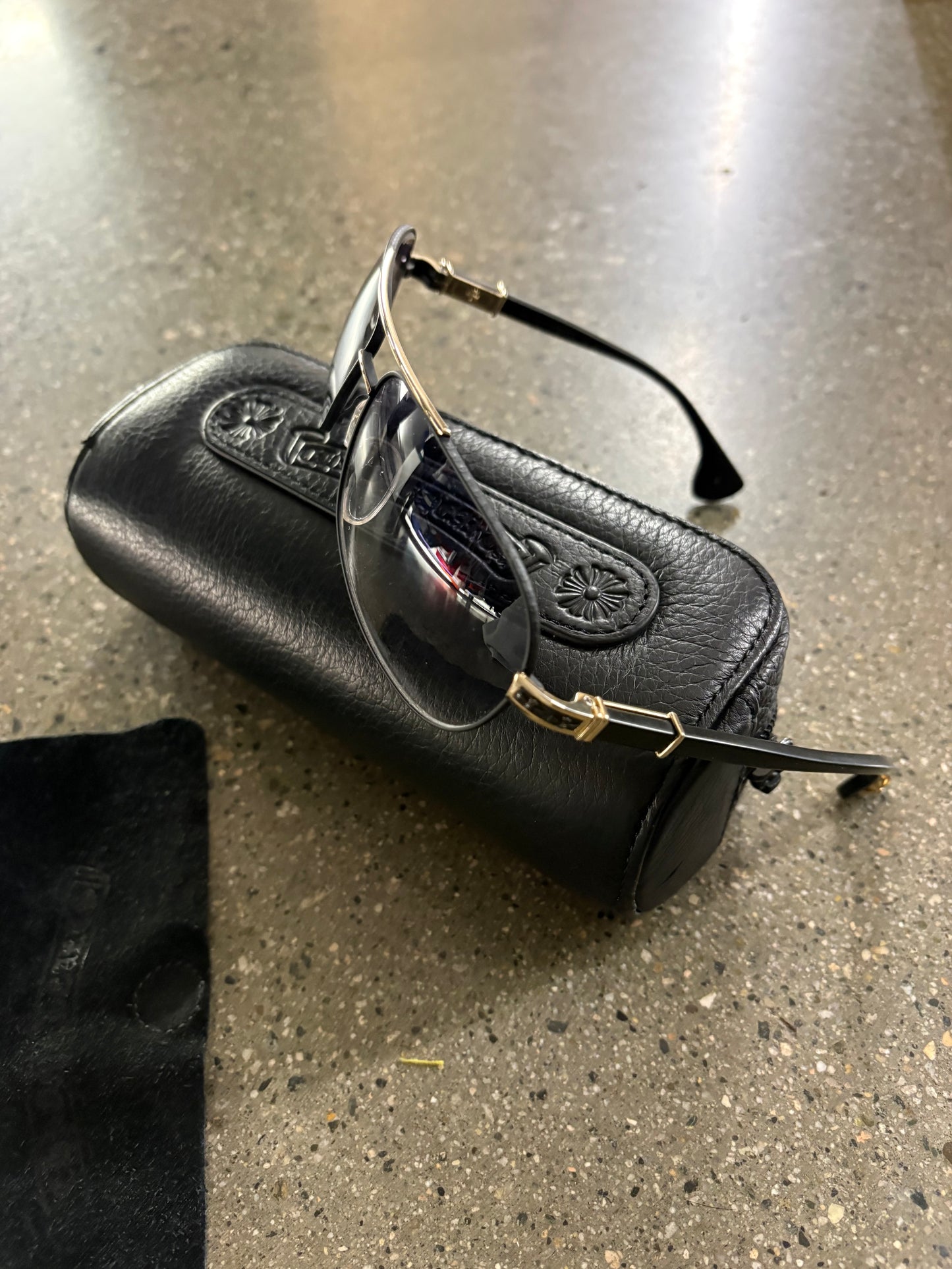 ( OS ) Chrome Hearts Grand Beast Sunglasses w/ OG Case