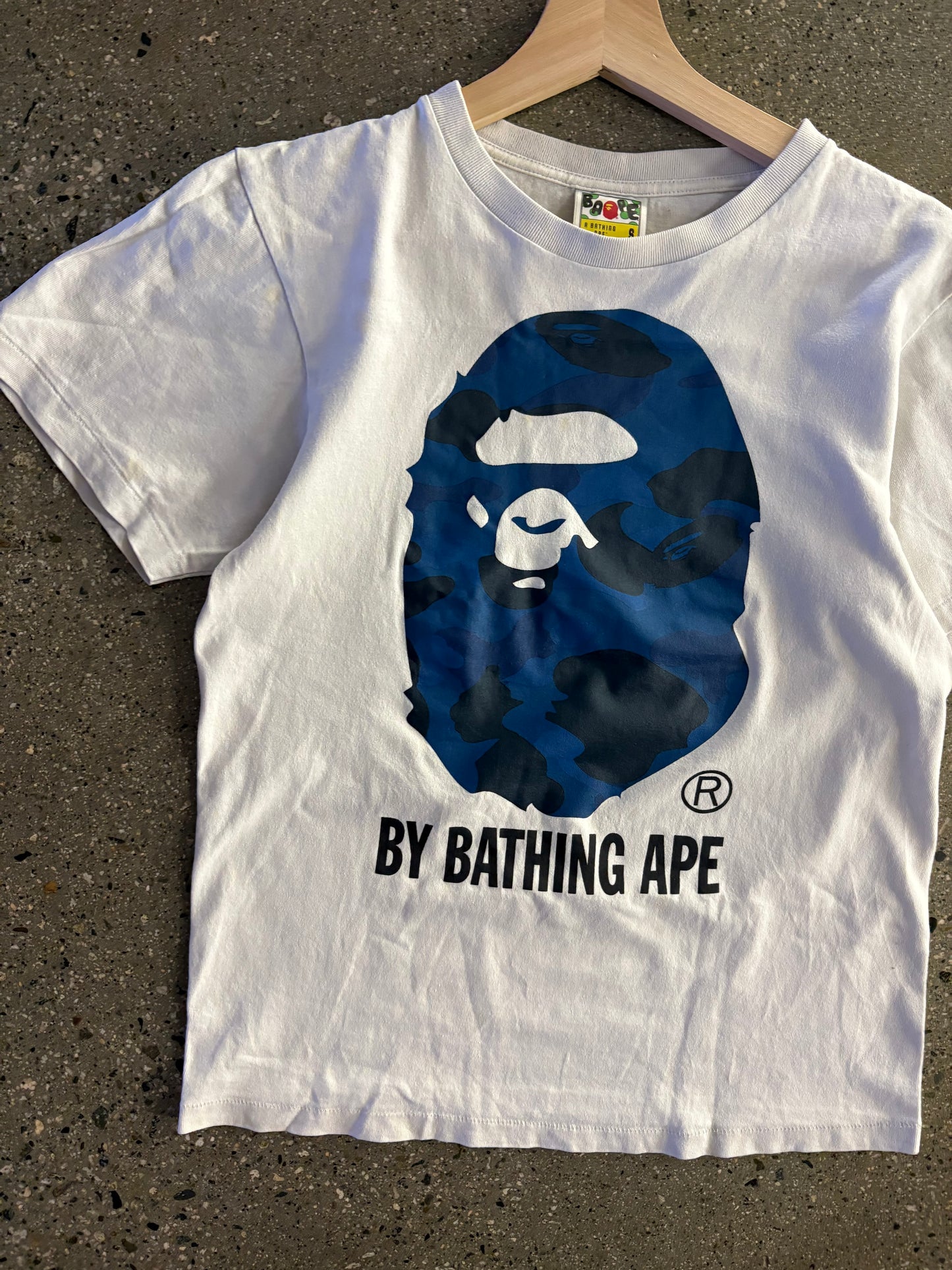 (S) Bape Head Camo Tee