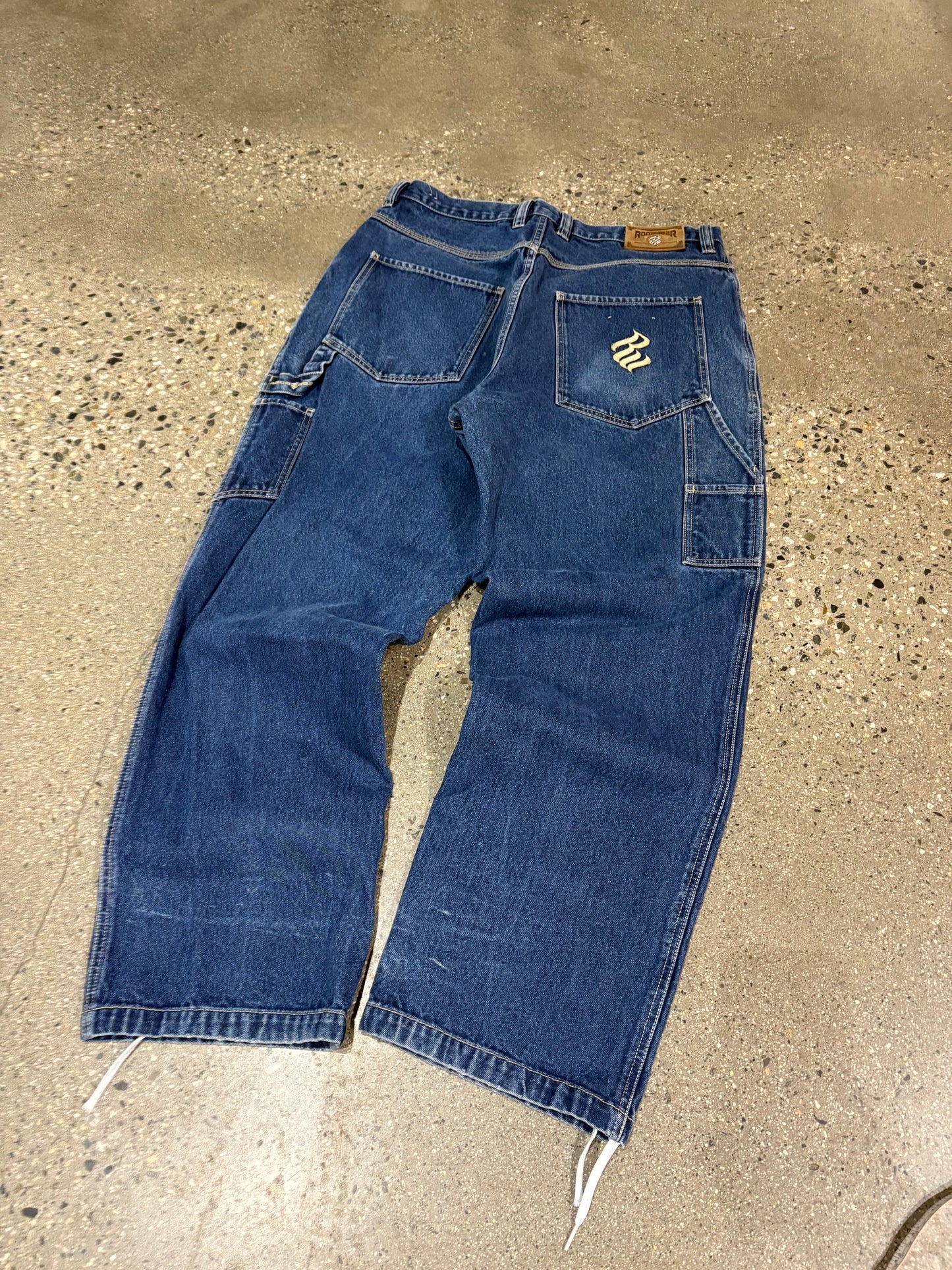 (34”) Rocawear Baggy Denim True Blue