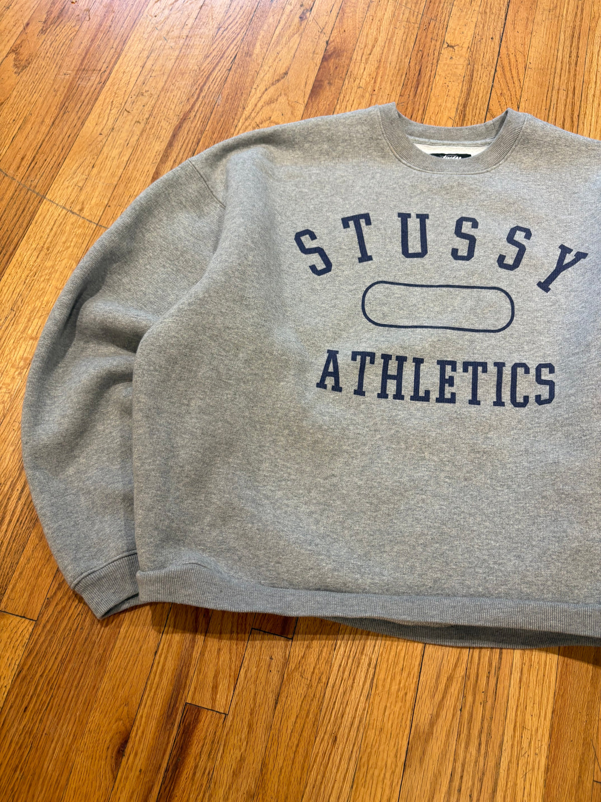 (L) Stussy Athletics Super Boxy Heavy Crew