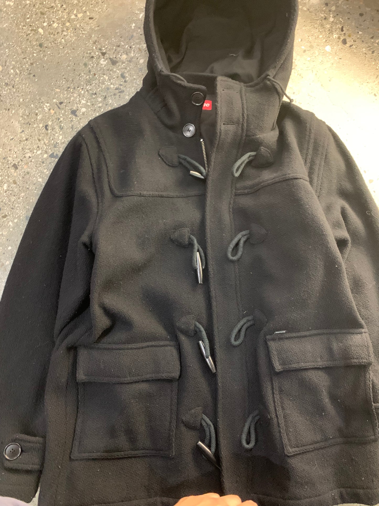 (L) Supreme Wool Duffle Coat