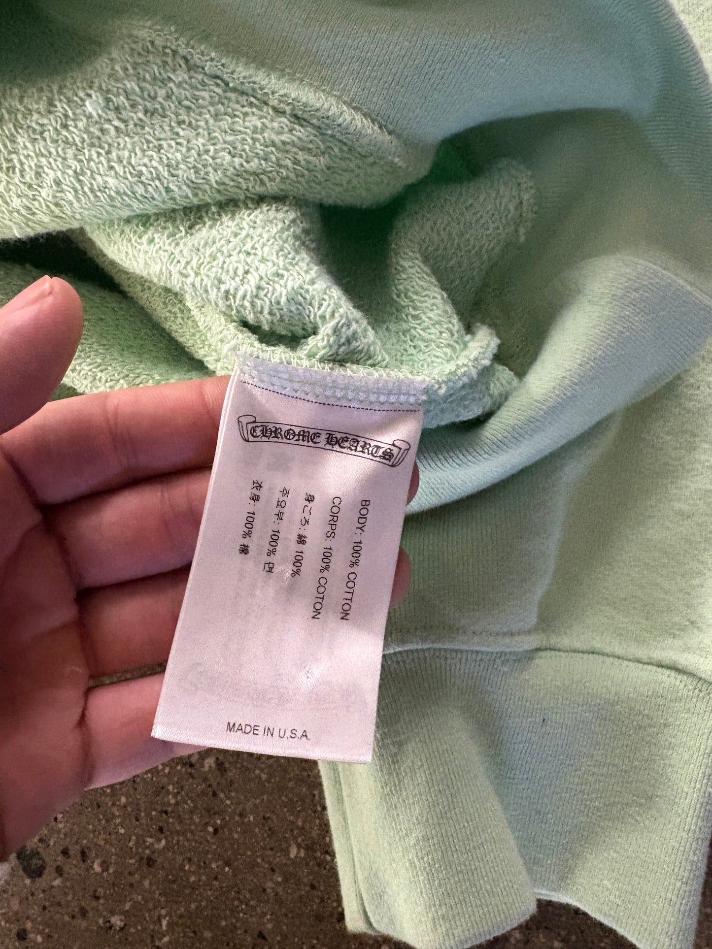 (L) Chrome Hearts “Lust” Matty Boy Crewneck