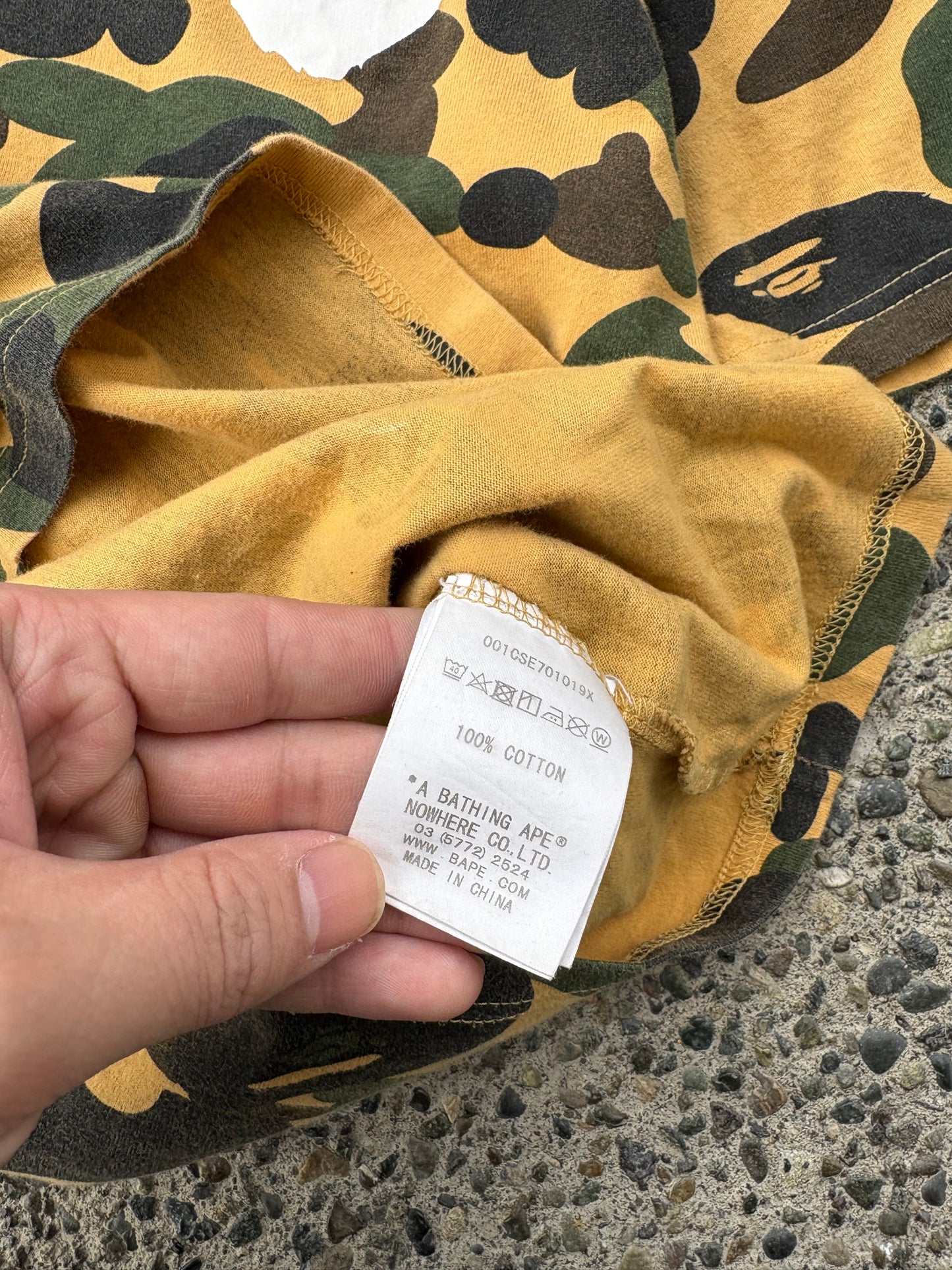 (S) Bape Camo Tee