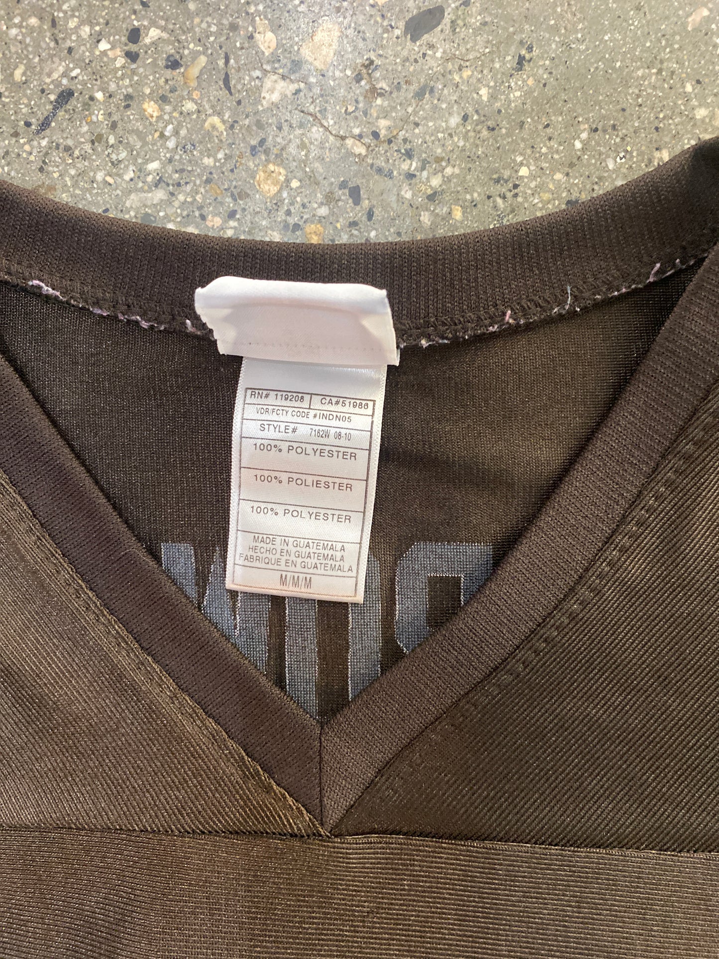 (S/M) Boxy Cropped Browns Jersey