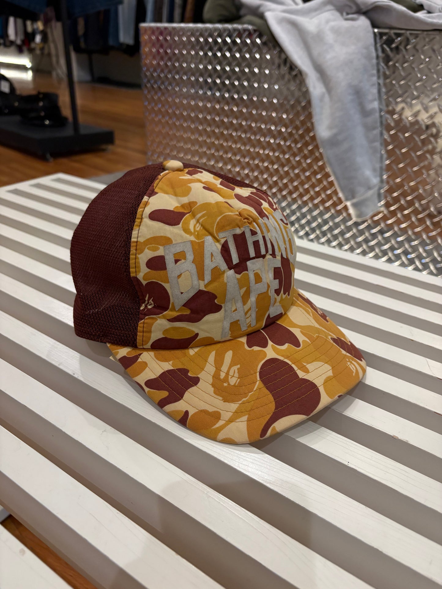 (OSFA) Bape Trucker ( as is )