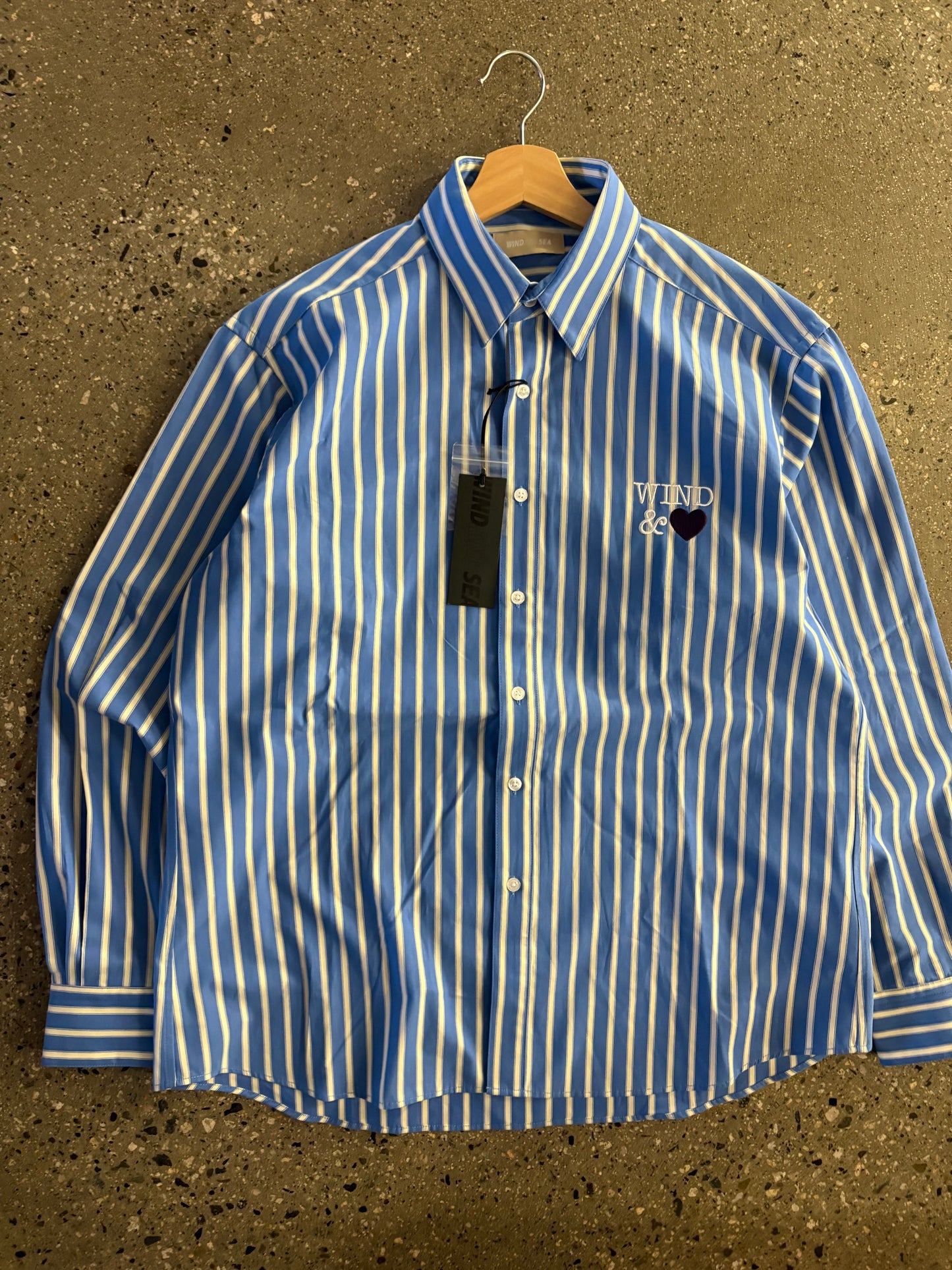 (L/XL) Wind & Sea Plaid Button up