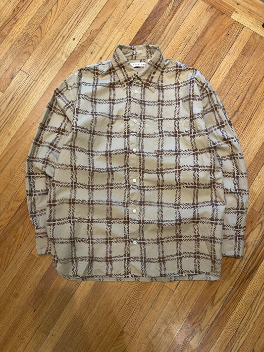 (M) Marni x Uniqlo Button Up