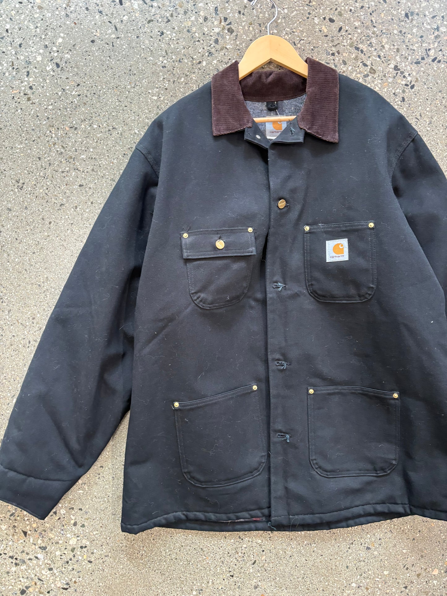 (2XL) Vintage Black Carhartt Chore