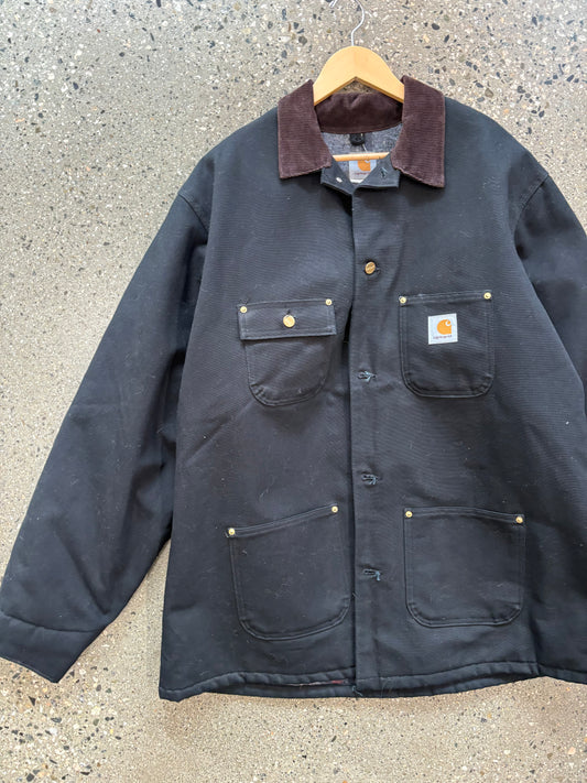 (2XL) Vintage Black Carhartt Chore