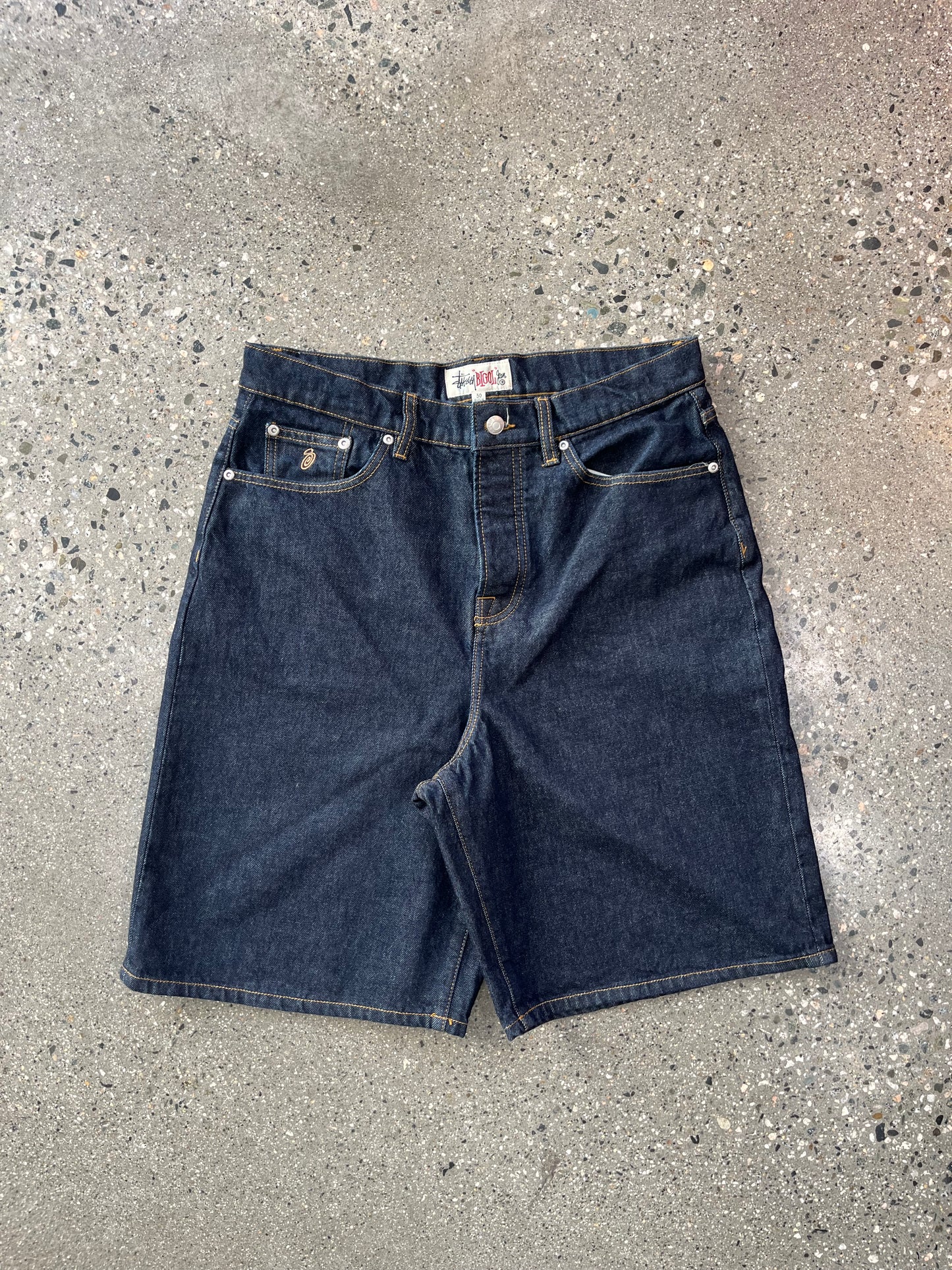 (30W) Stüssy Raw Denim Baggy Jorts