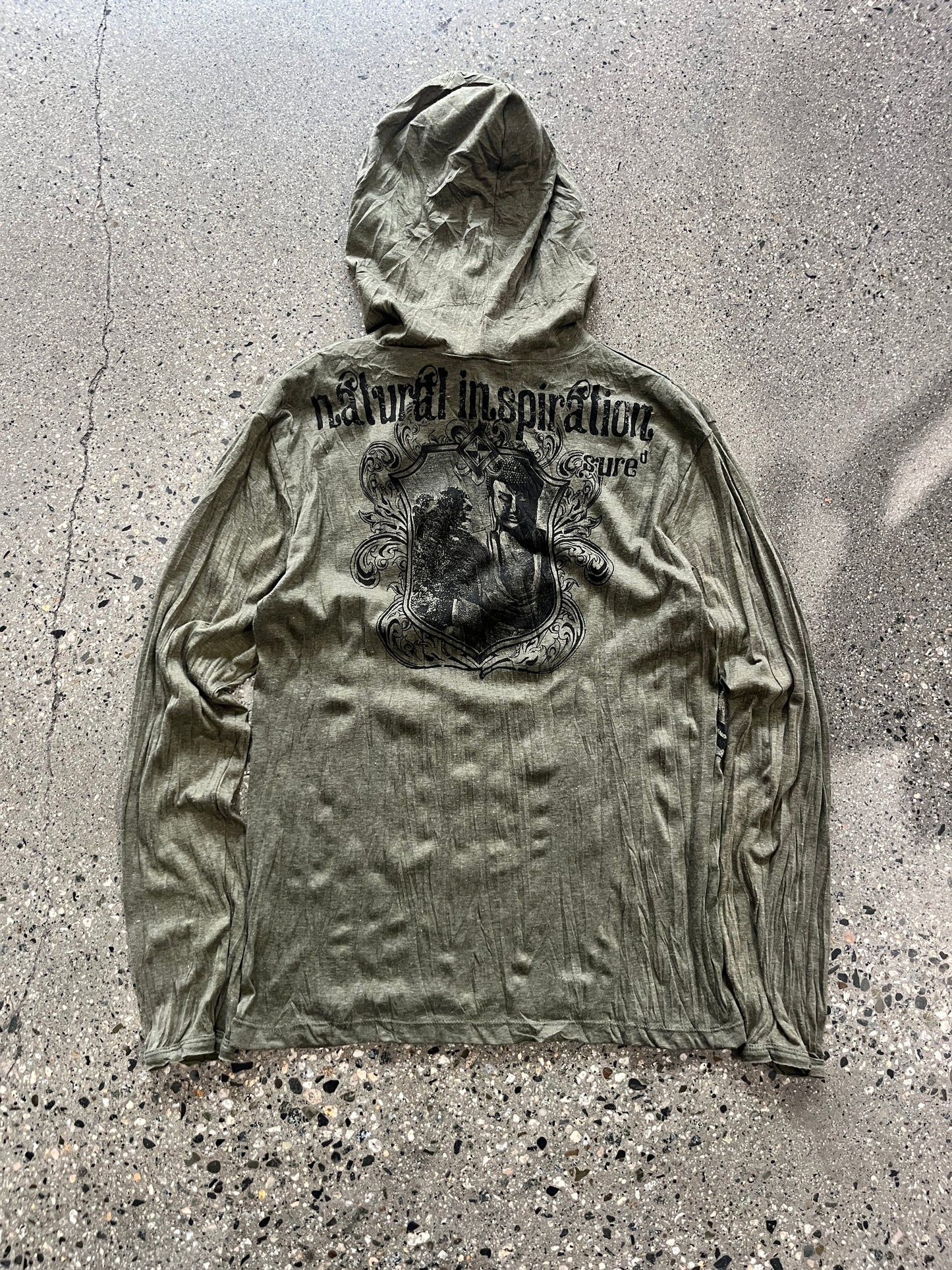 (M) SUTP Y2K Green Light Hoodie