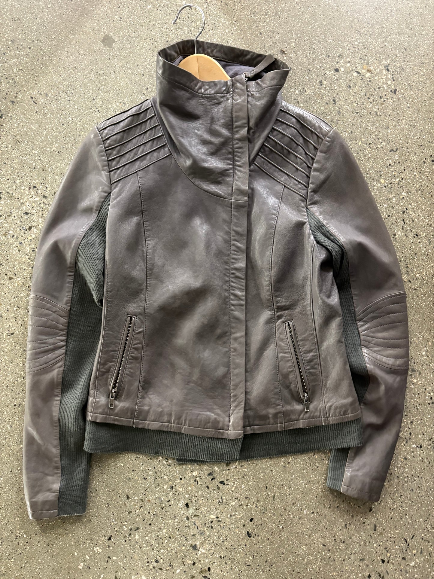 (S) Mackage Concealable Wrap Leather