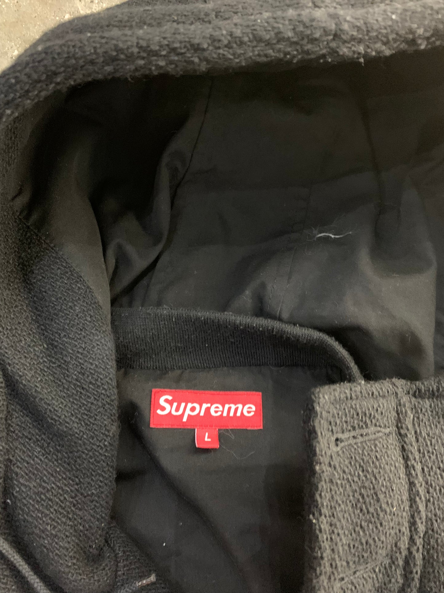 (L) Supreme Wool Duffle Coat