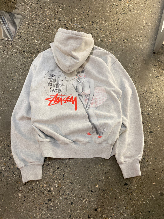 (L) Stussy Thick Skate Tough Doublesided Hoodie