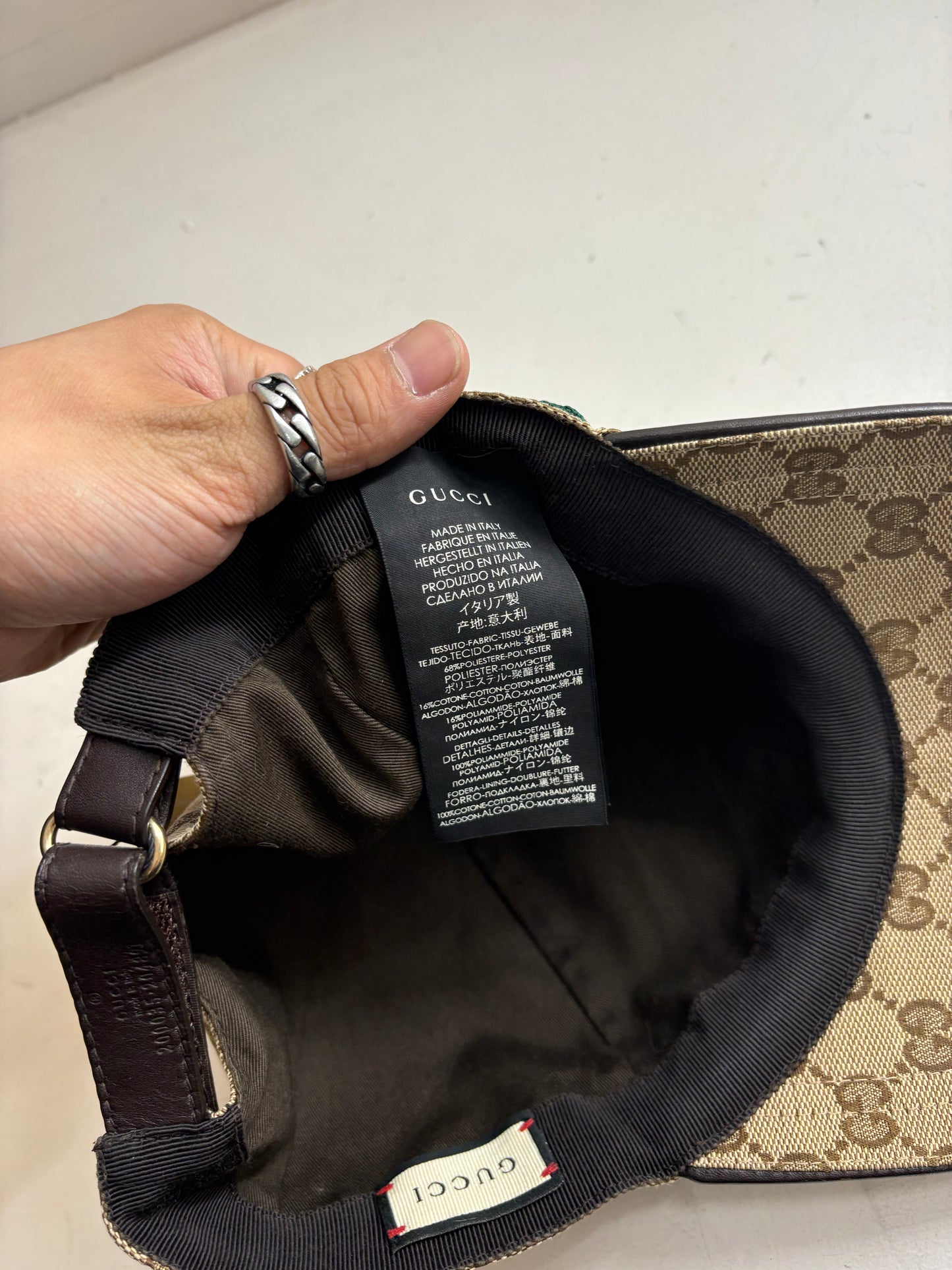 (OS) Authentic Gucci Hat