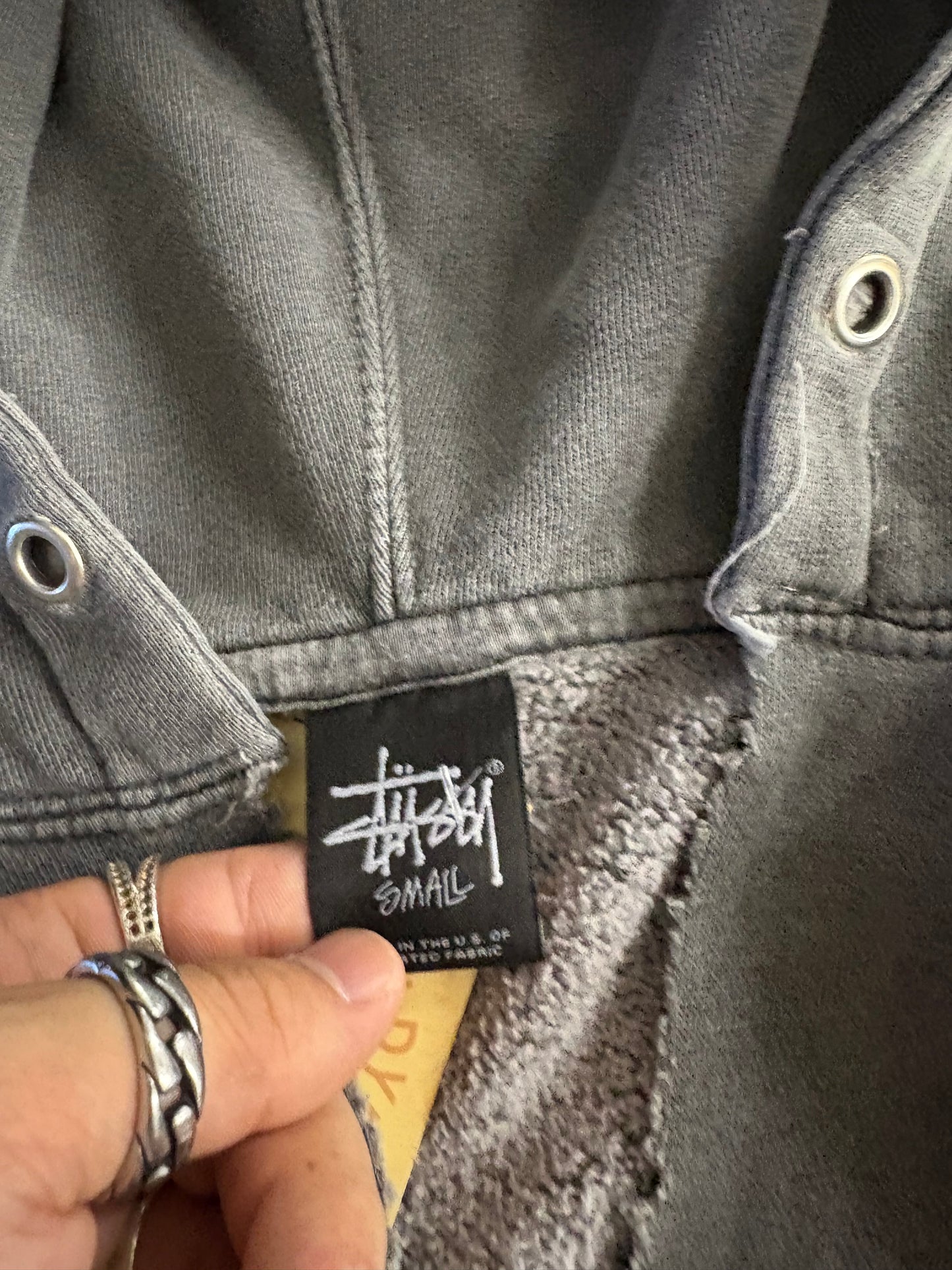 (S) Stussy Thrashed Hoodie