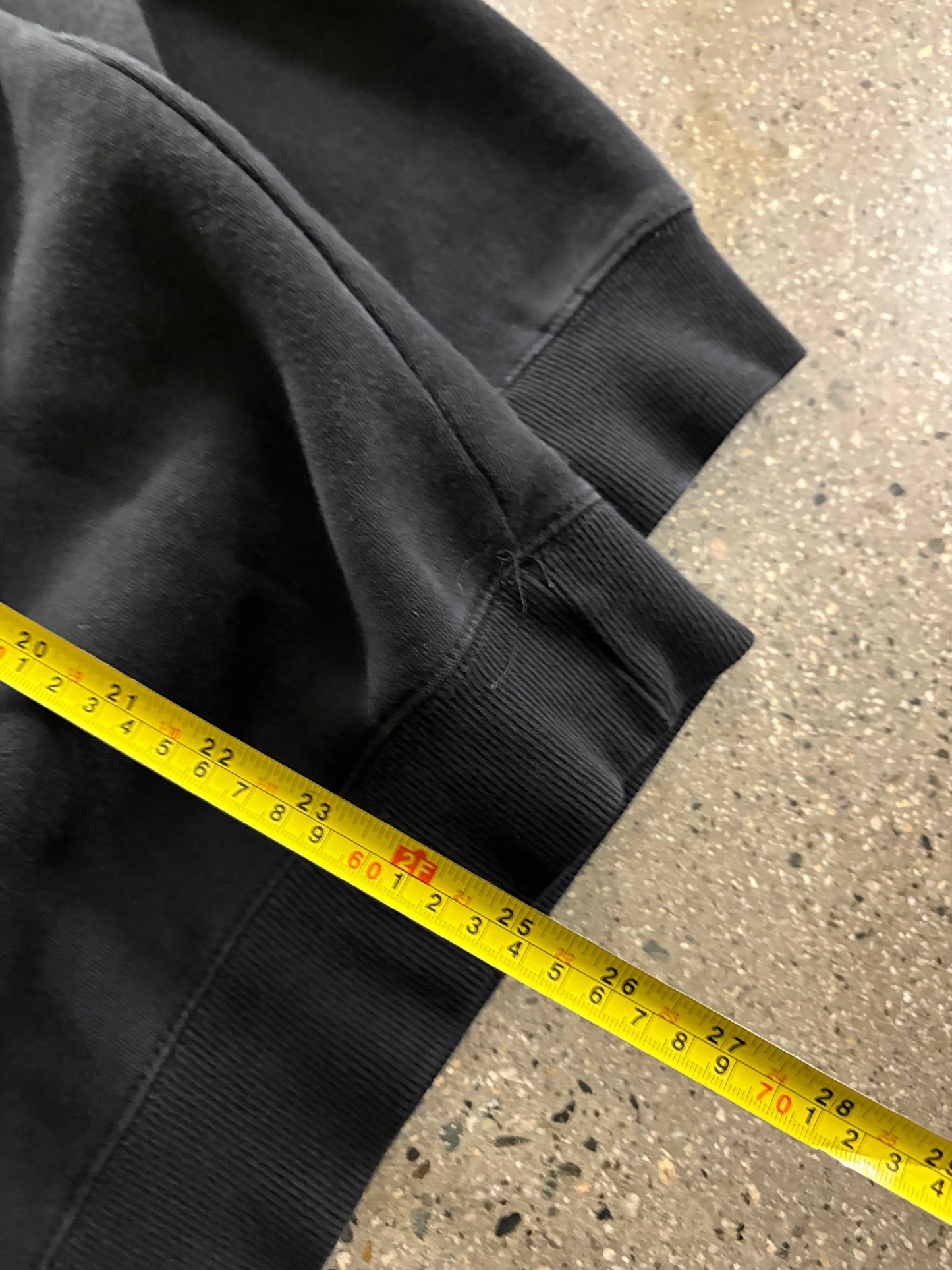 (s) Stussy Black Script Crewneck