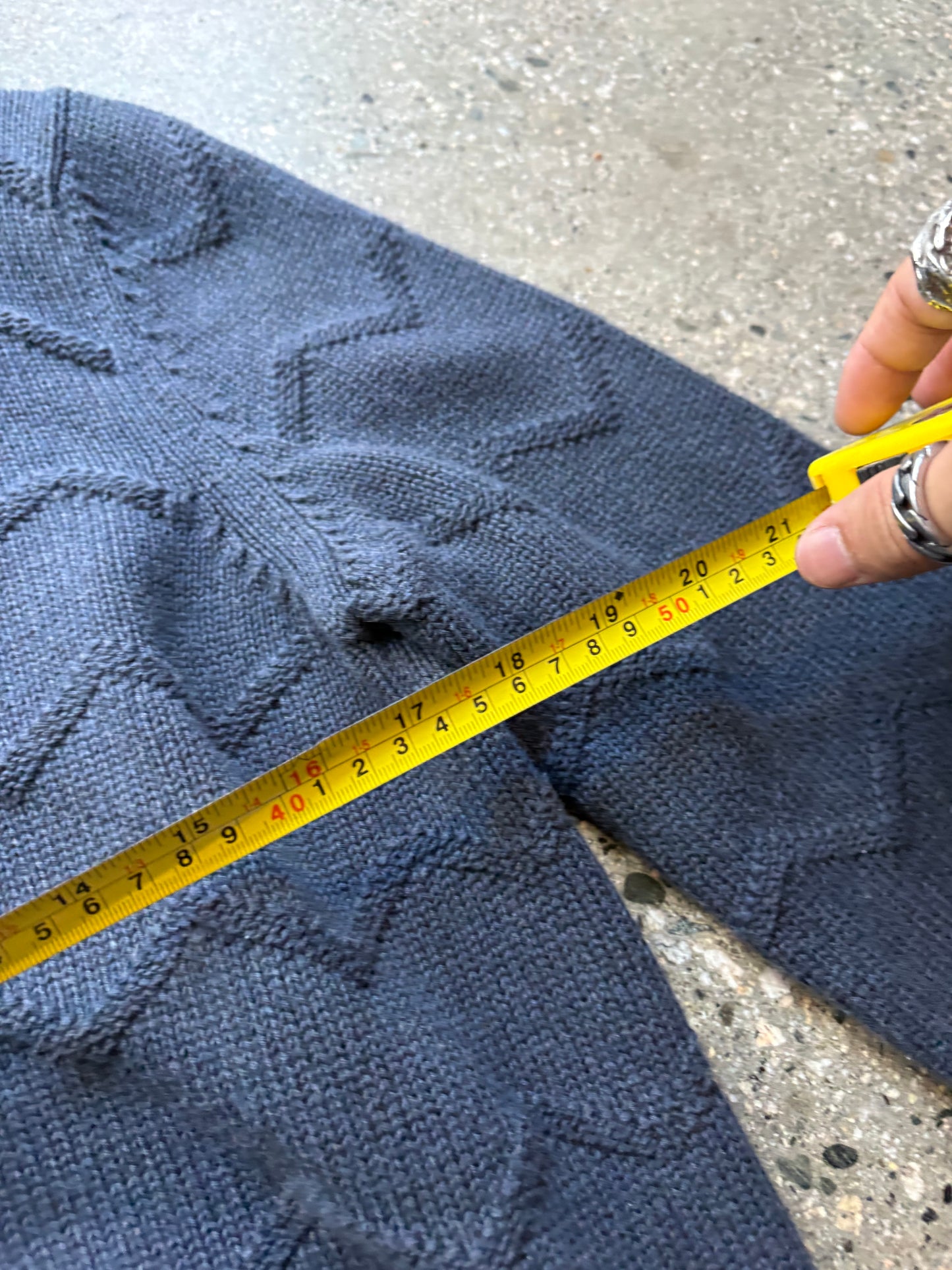 (S) A.P.C Blue Knit