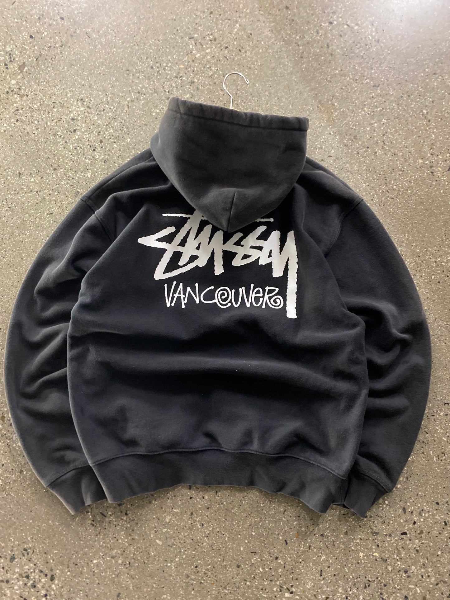 (XL) Stussy Vancouver Chapter Hoodie Black