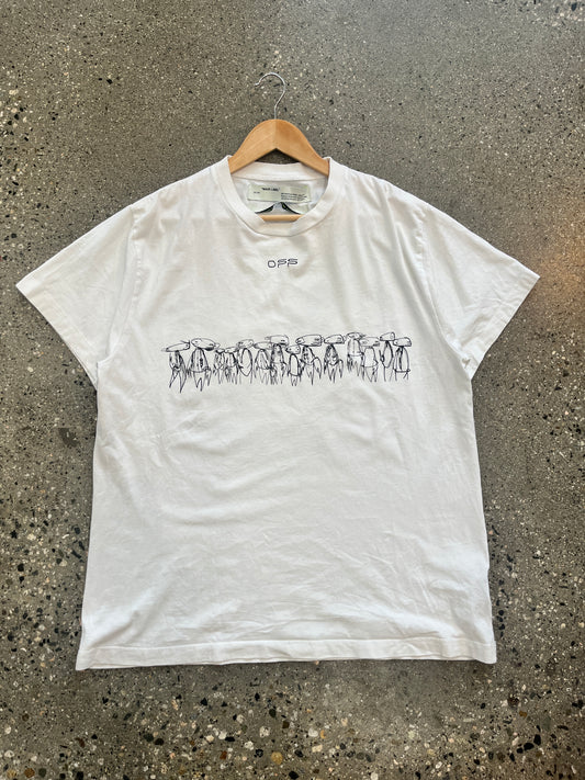 (L) Offwhite x Futura Atoms Tee