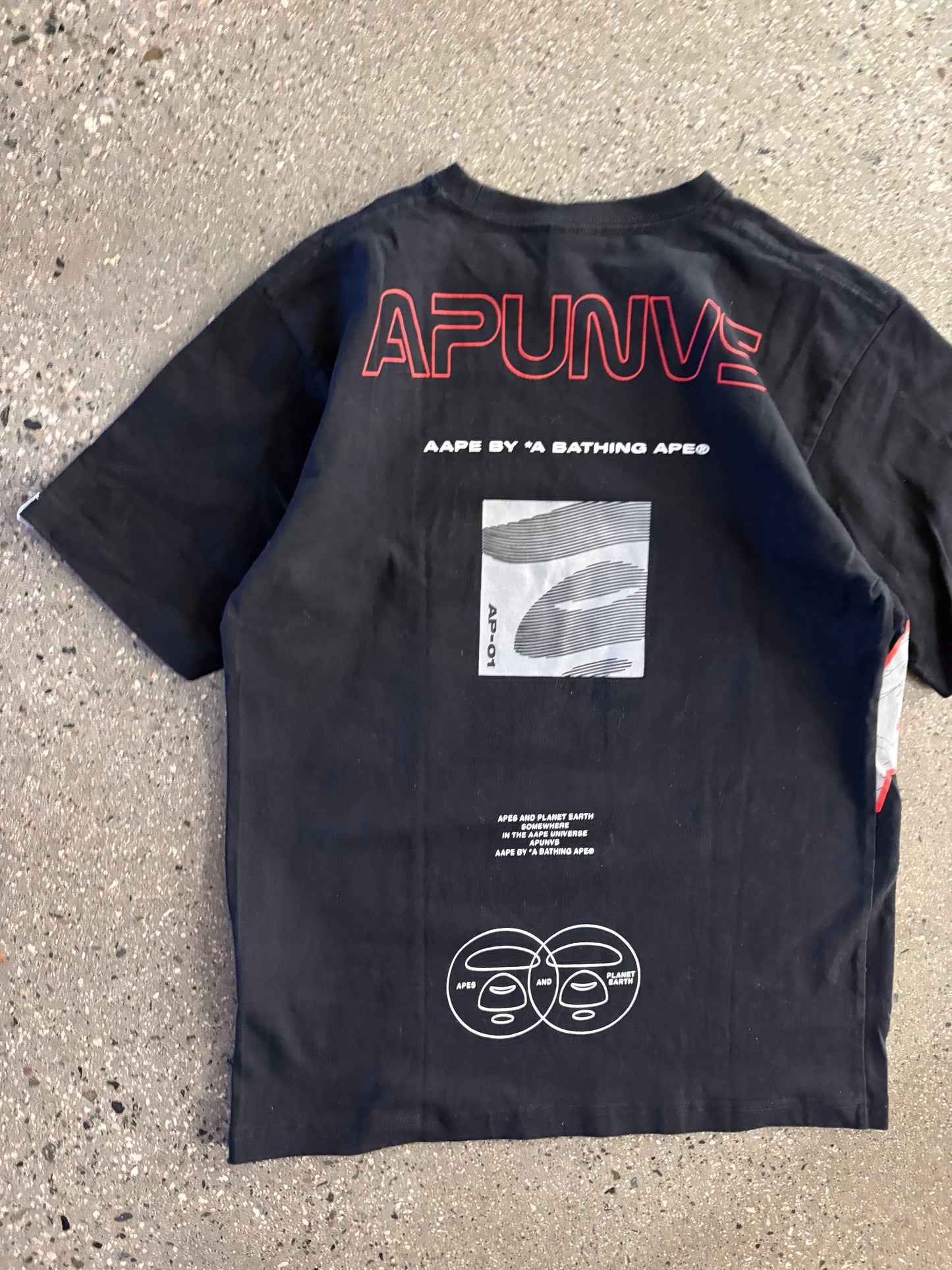(M) Bape Aape Tee Big Print