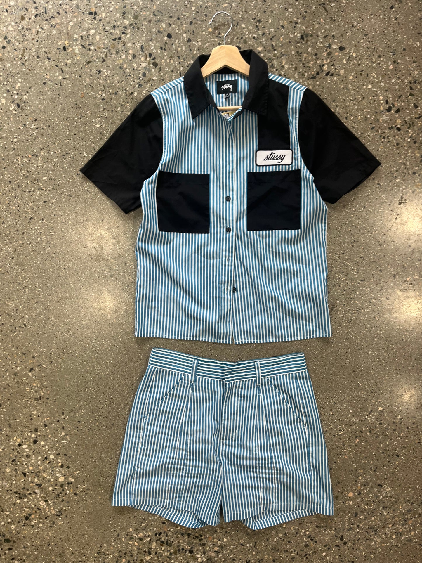 (XS/S) Stussy Bowling Set