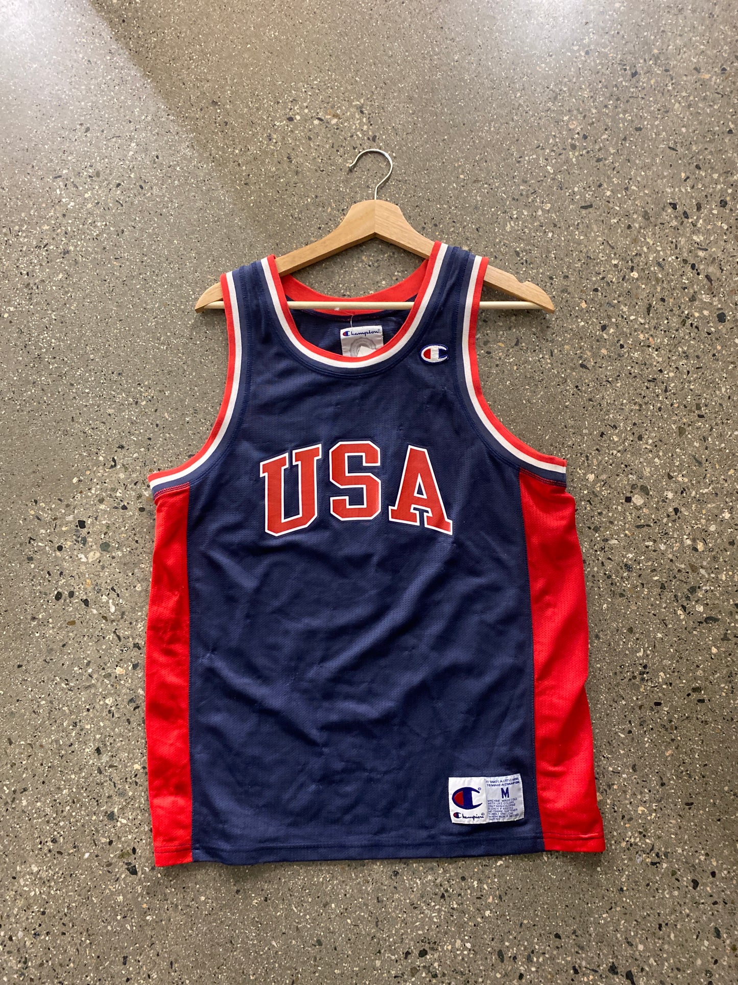(M) Team USA jersey champion 90s