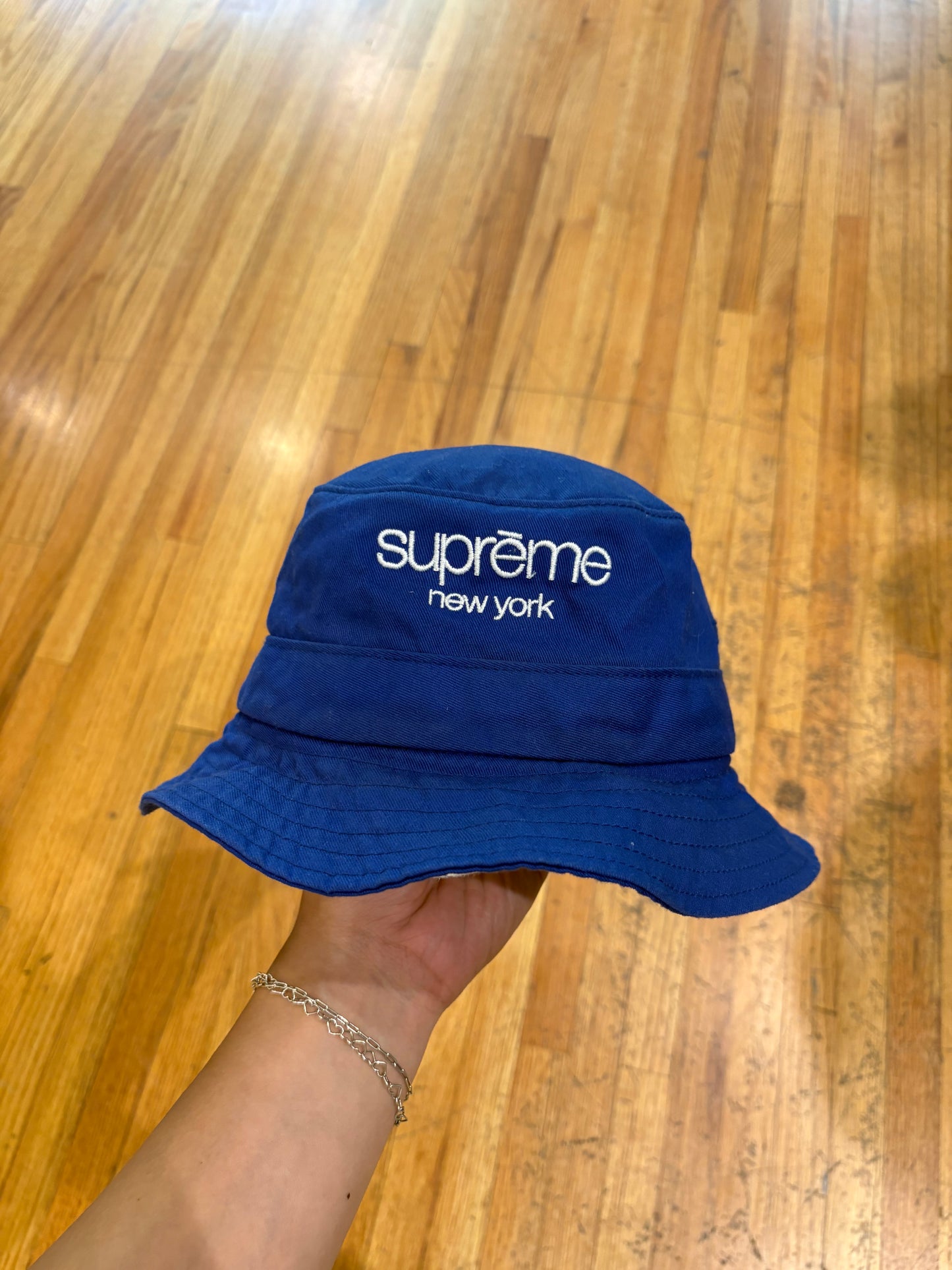 (S/M) Supreme Blue Bucket