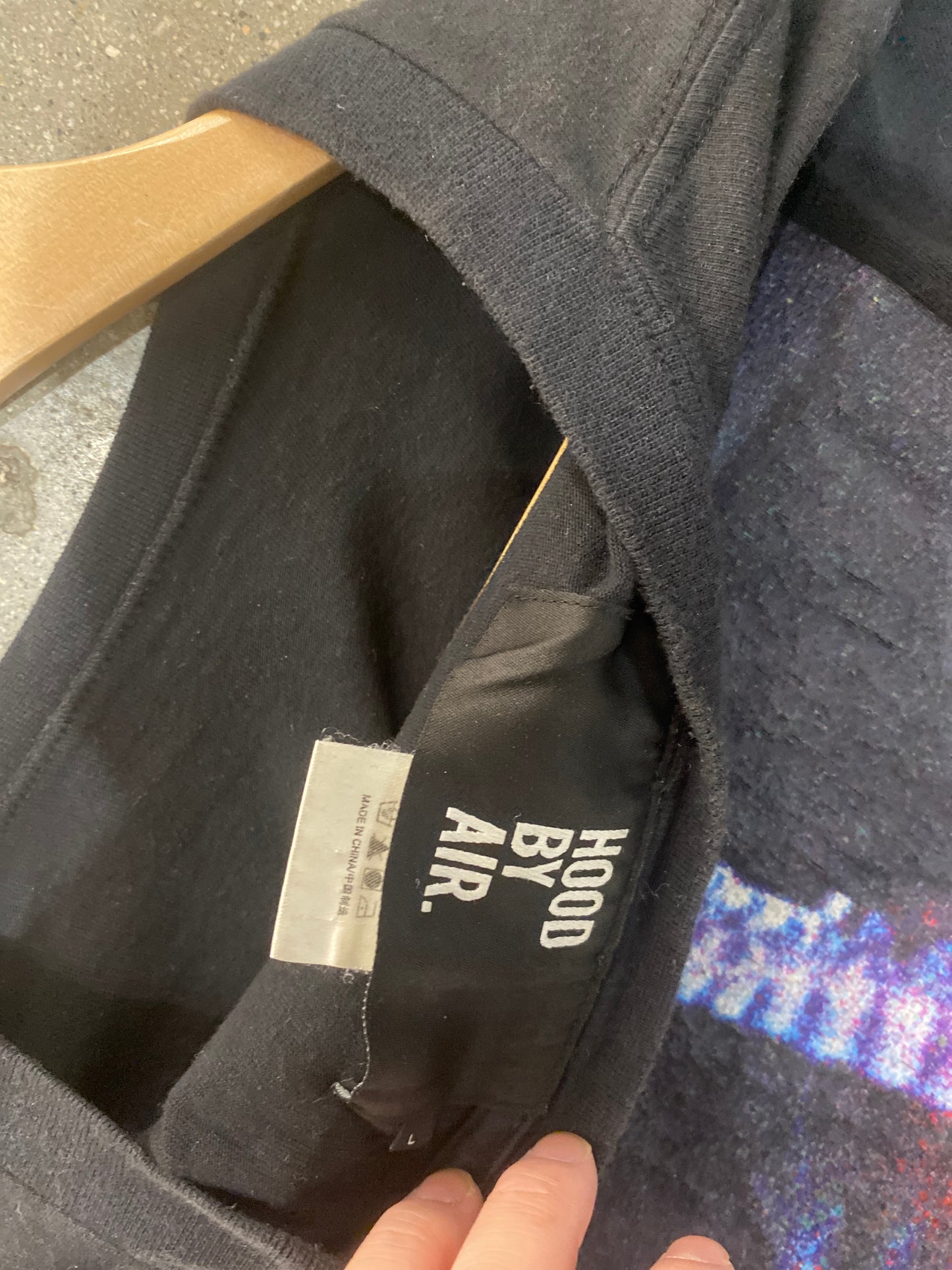 (M/L) Hood by Air LS Skeleton