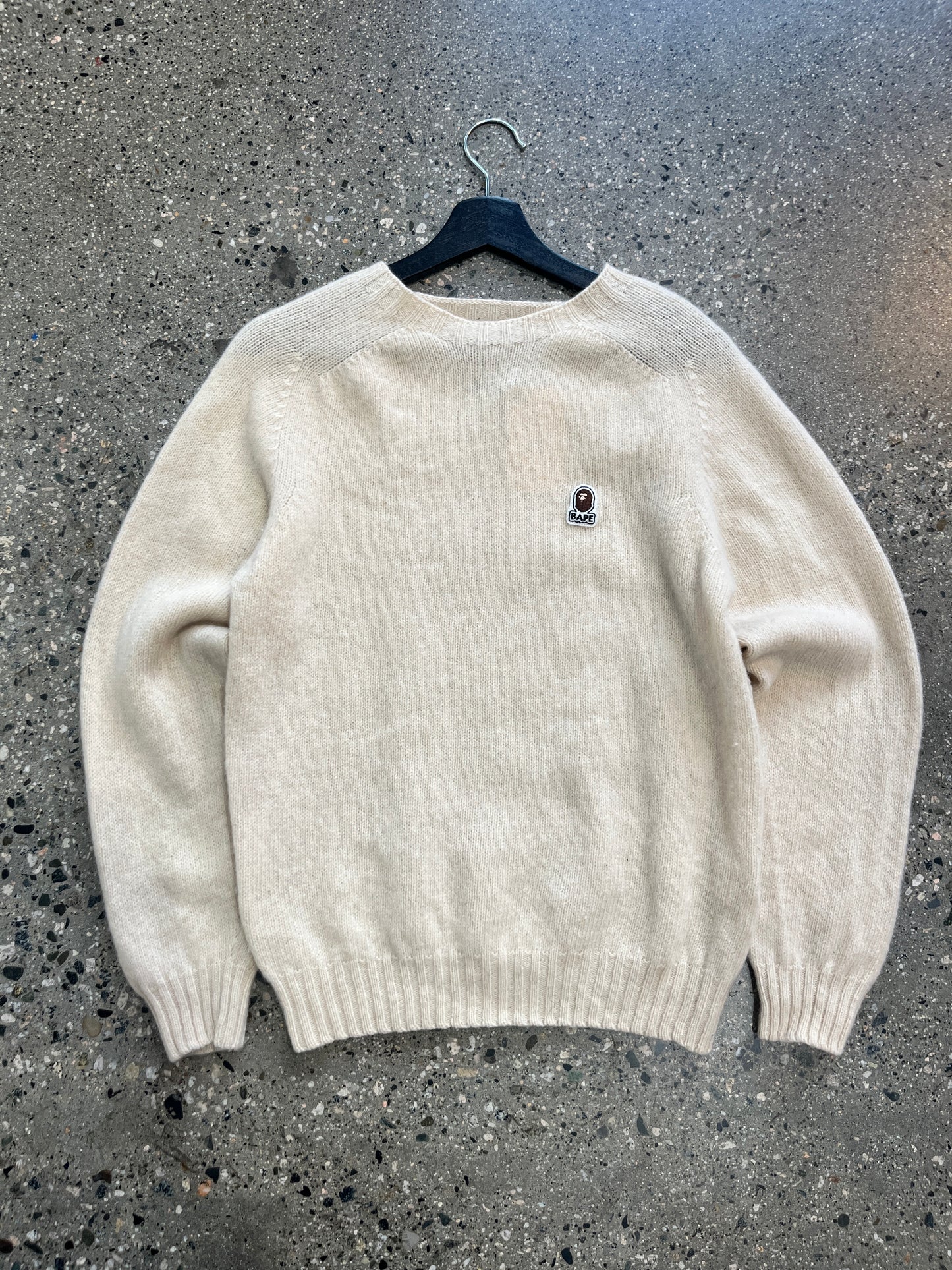 (M) Bape Wool Handknit