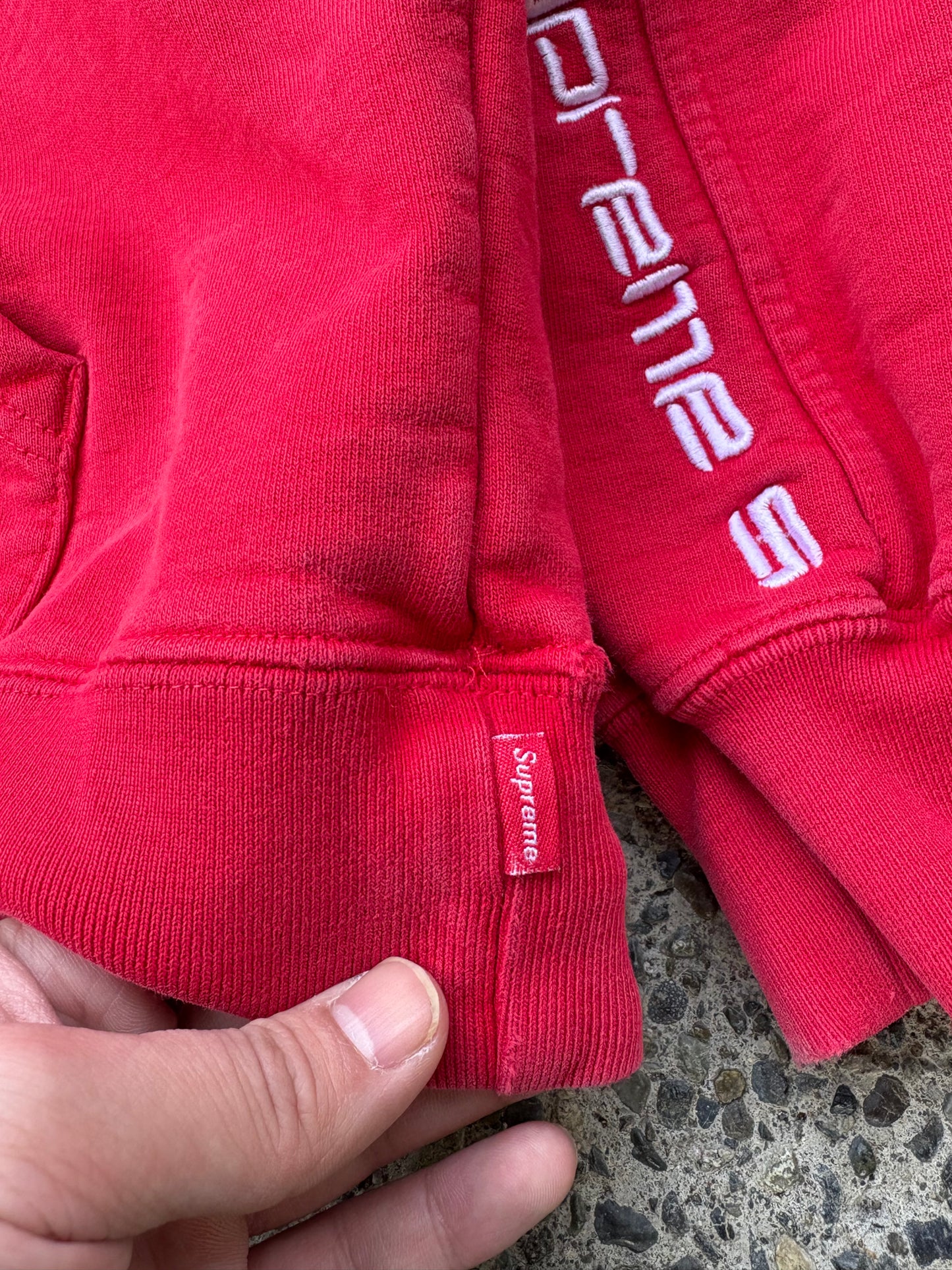 (M) Supreme Red Band Hoodie
